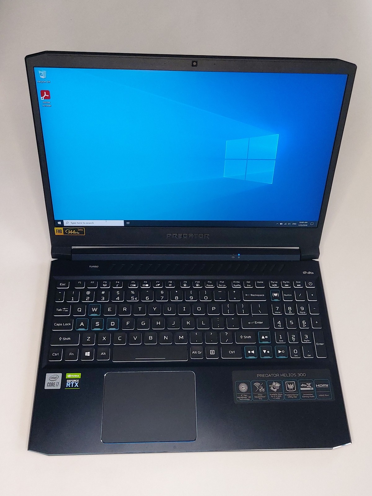 64 GB RAM | i7-10750H | Predator Helios 300 Gaming Laptop – PH315-53-71HN