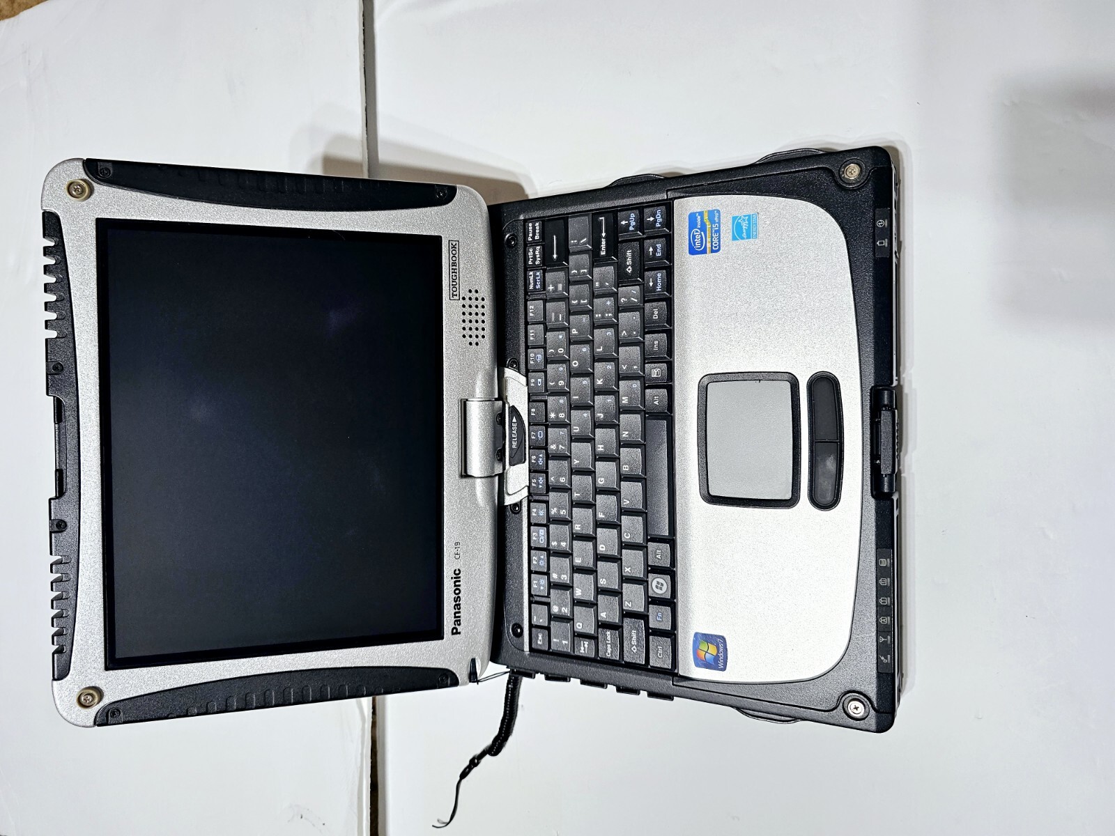 PANASONIC CF-19 TOUGH MK5 i5 8GB✔️ BIOS HAS ZERO HR✔️512 SSD✔️ WIN7P32✔️