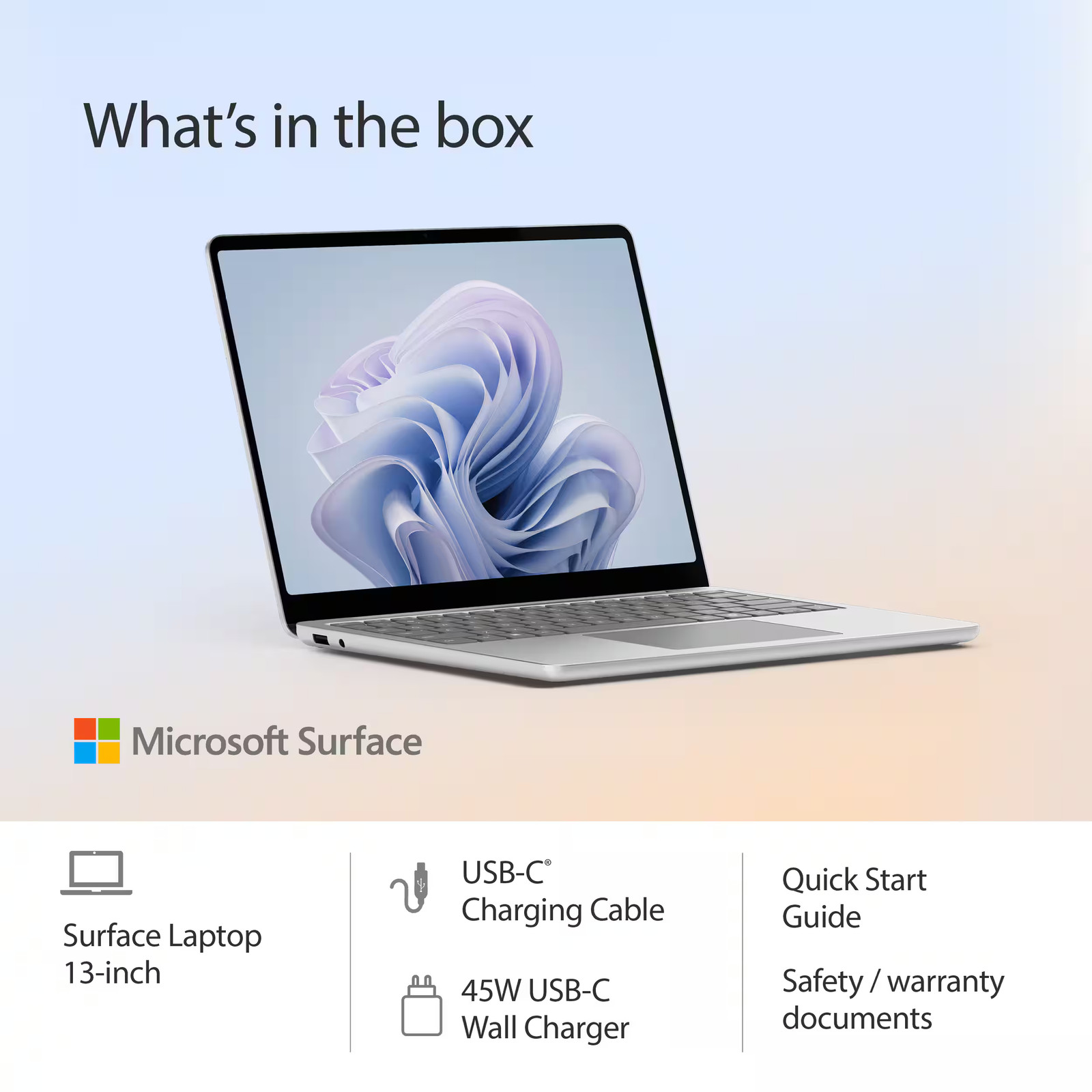 Microsoft – Surface Laptop – 13″ 2K Touchscreen – Snapdragon X Plus (8 core) …