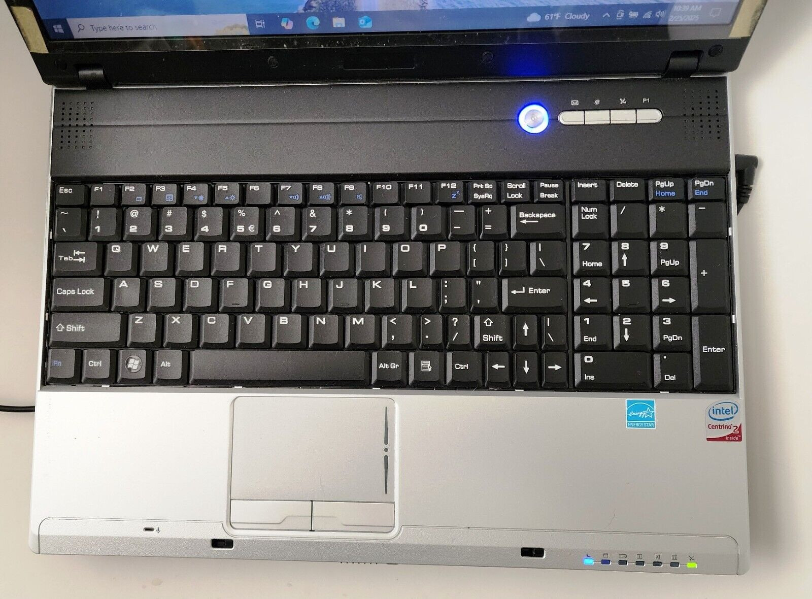 MSI PR601 Windows 10 Laptop 240GB SSD 4GB RAM DVD Burner – MINT