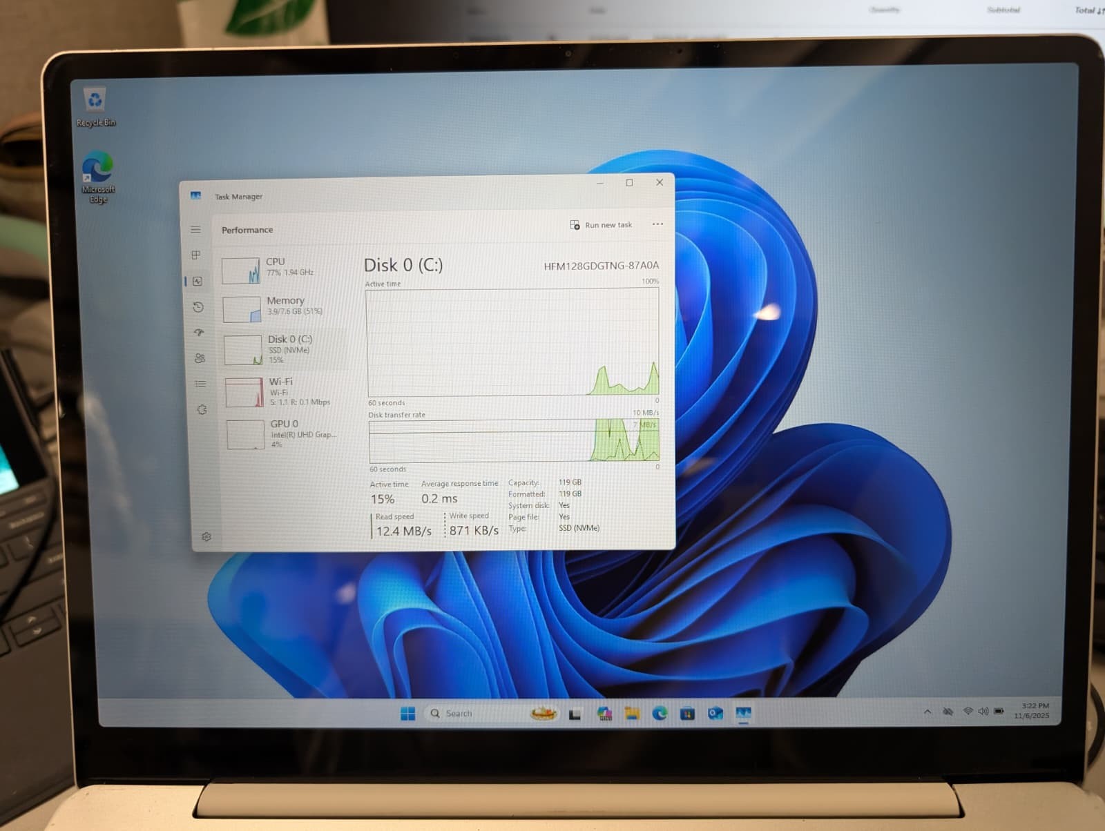 Microsoft Surface Laptop Go 12.4″ Intel Core i5-1035G1 8GB 128GB SSD Win11 Pro-3