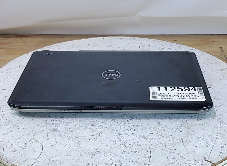 DELL LATITUDE E5530 NON-VPRO Laptop Intel I3-2328M 4GB SEE NOTES