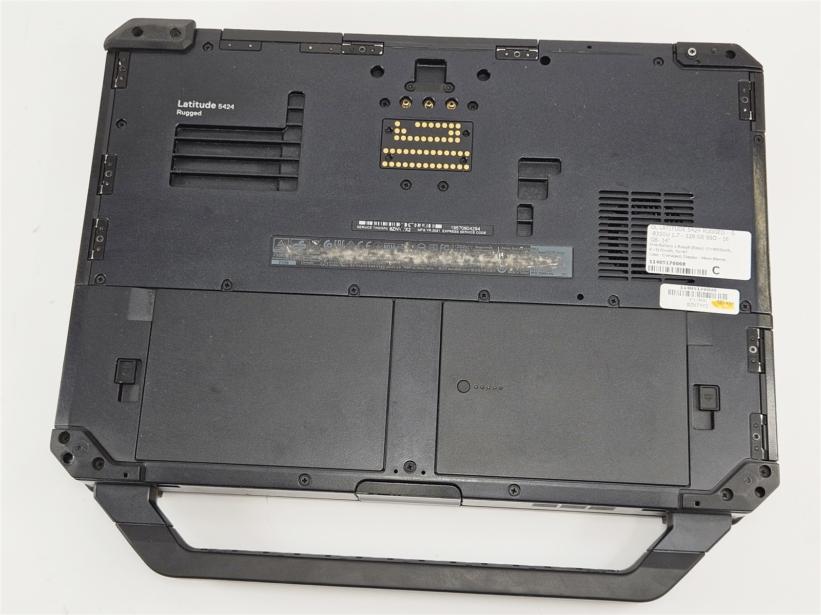 Dell 14″ Latitude 5424 Rugged i5-8350U 16GB RAM 128GB SSD Black No OS