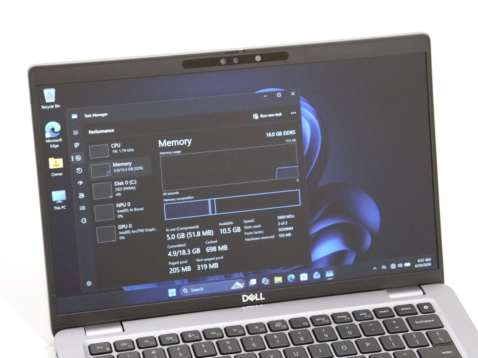 Dell Latitude 5450 14.0″ Ultra 7 165U 16GB 256GB NVMe W11P + ProSupport Plus