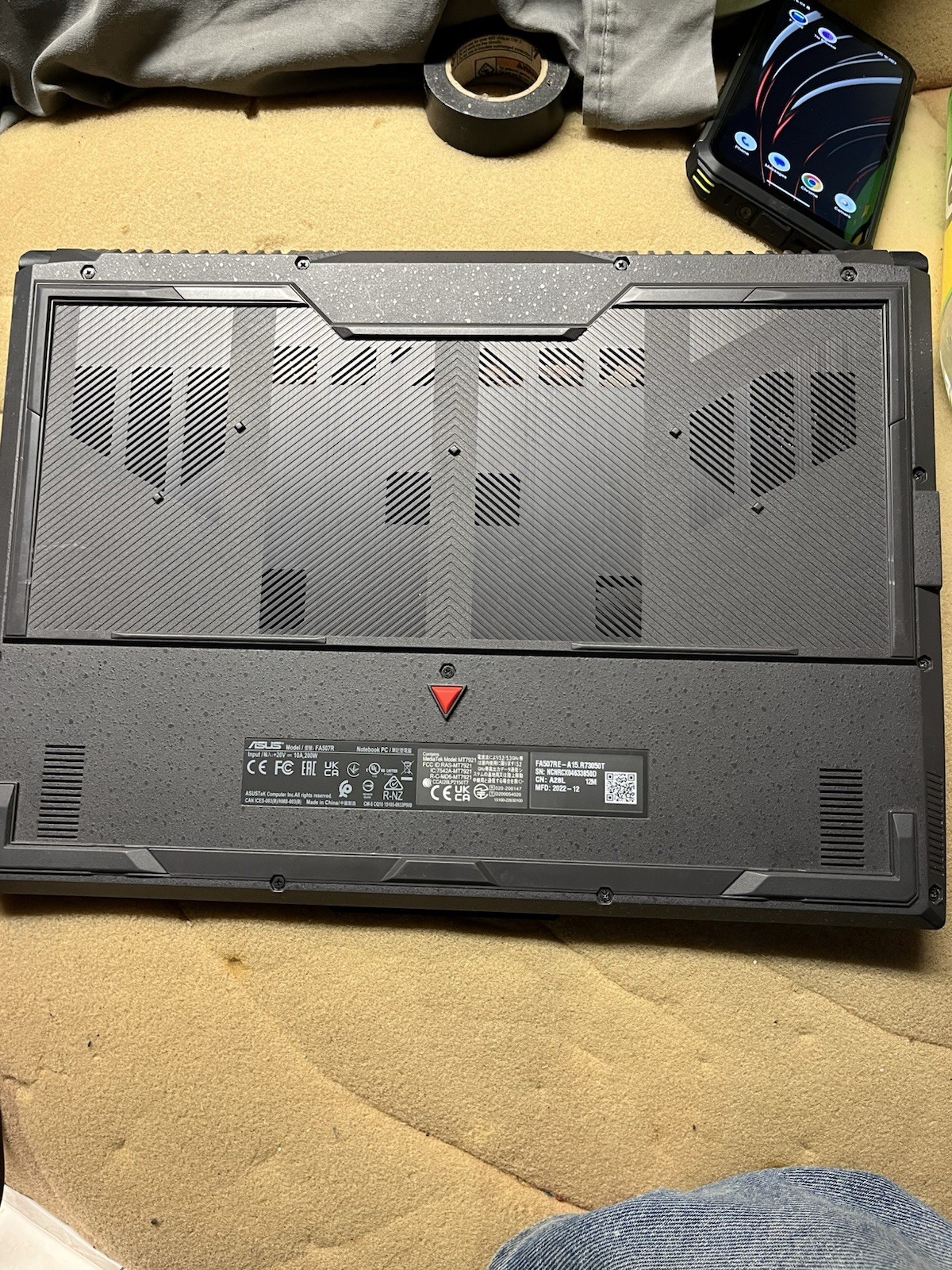 ASUS TUF A15 Gaming Laptops