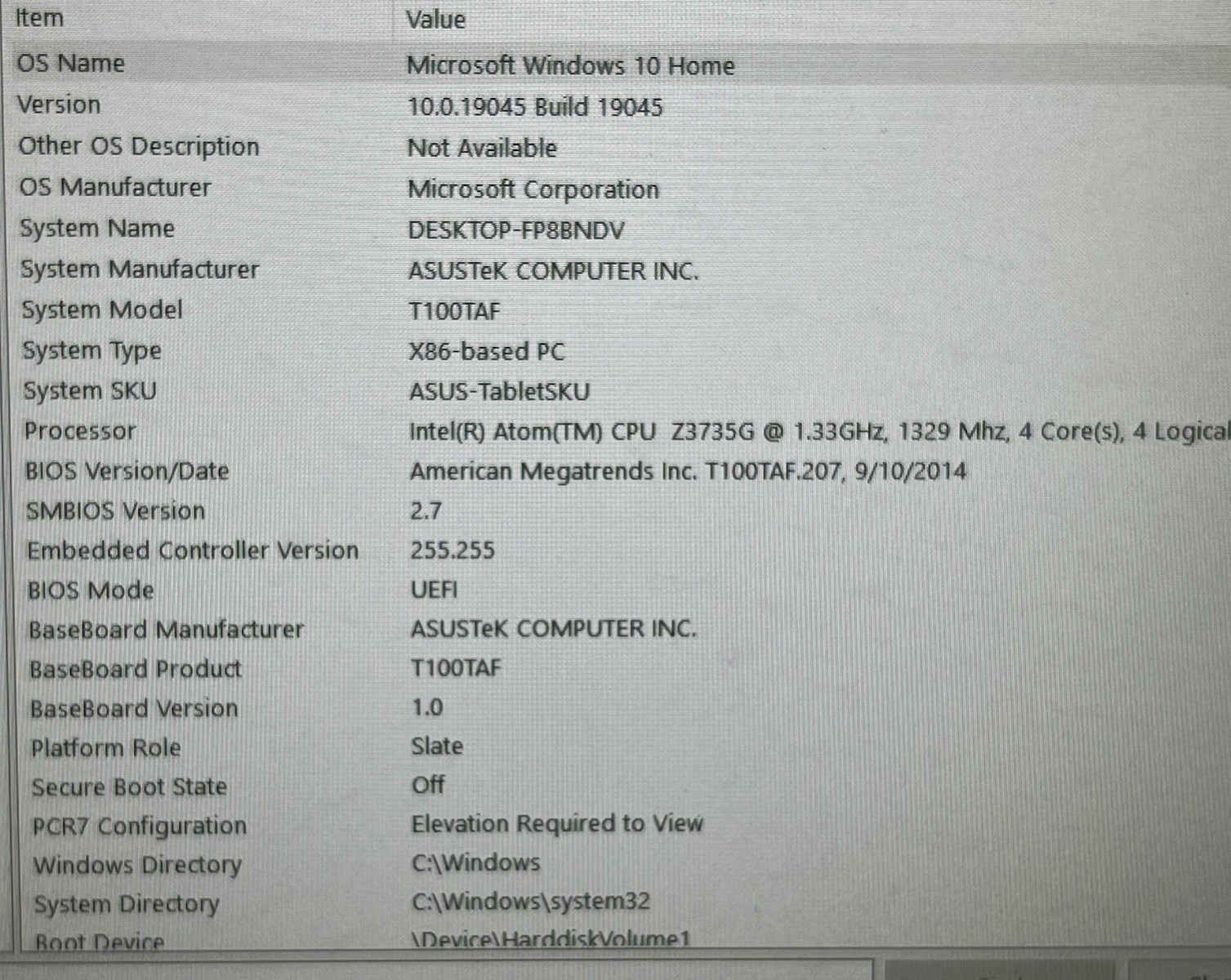 ASUS Transformer Book T100TAF 10.1″ 32GB, Intel Atom Quad-Core, Windows 10