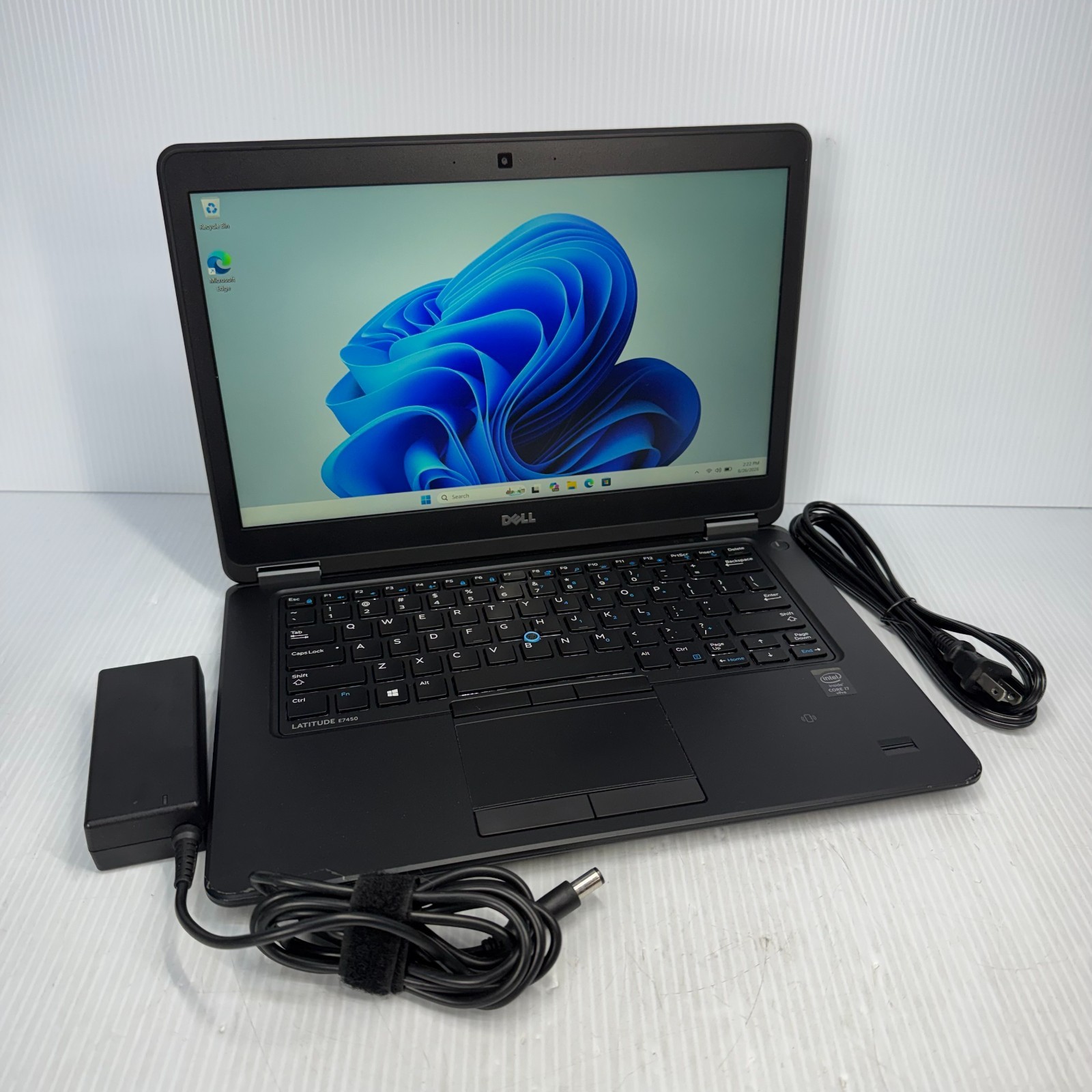 Dell Latitude E7450 i7-5600U 14″ Windows 11 Pro Laptop 512GB SSD 16GB *SEE PICS