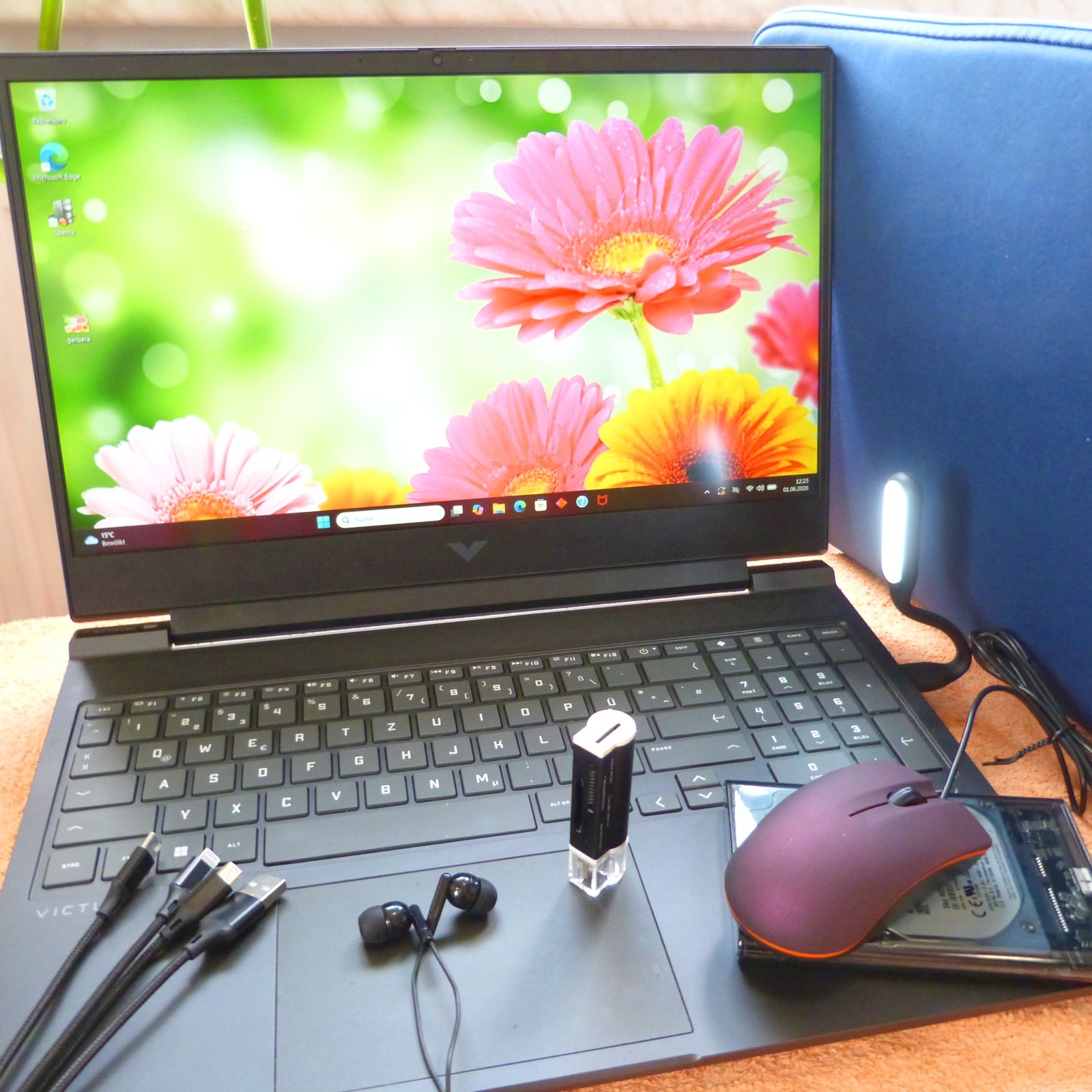 HP 16 VICTUS R 144Hz GAMING GeForce RTX 4050 L 14GEN Core i5 I SSD Windows 11