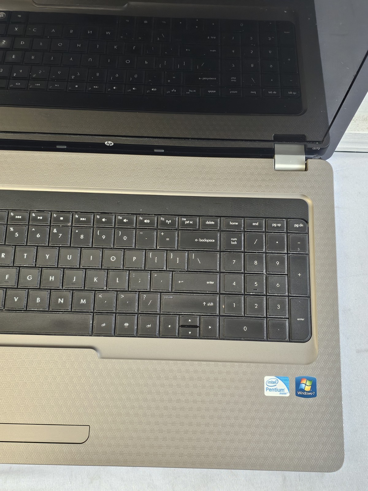 HP G72-253NR Laptop – Intel Pentium P6000 – 1GB RAM BAD BATT Parts/Repair READ
