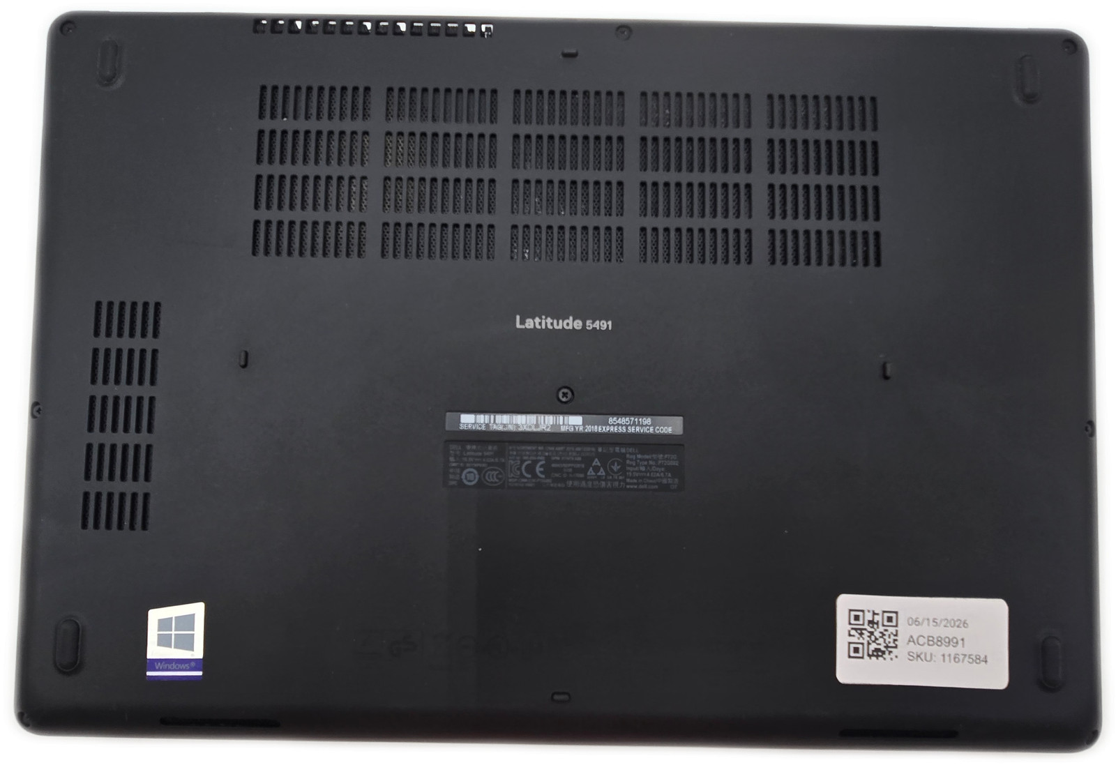 Dell Latitude 5491 i5-8th Gen 16GB 512GB SSD Windows 11 Home
