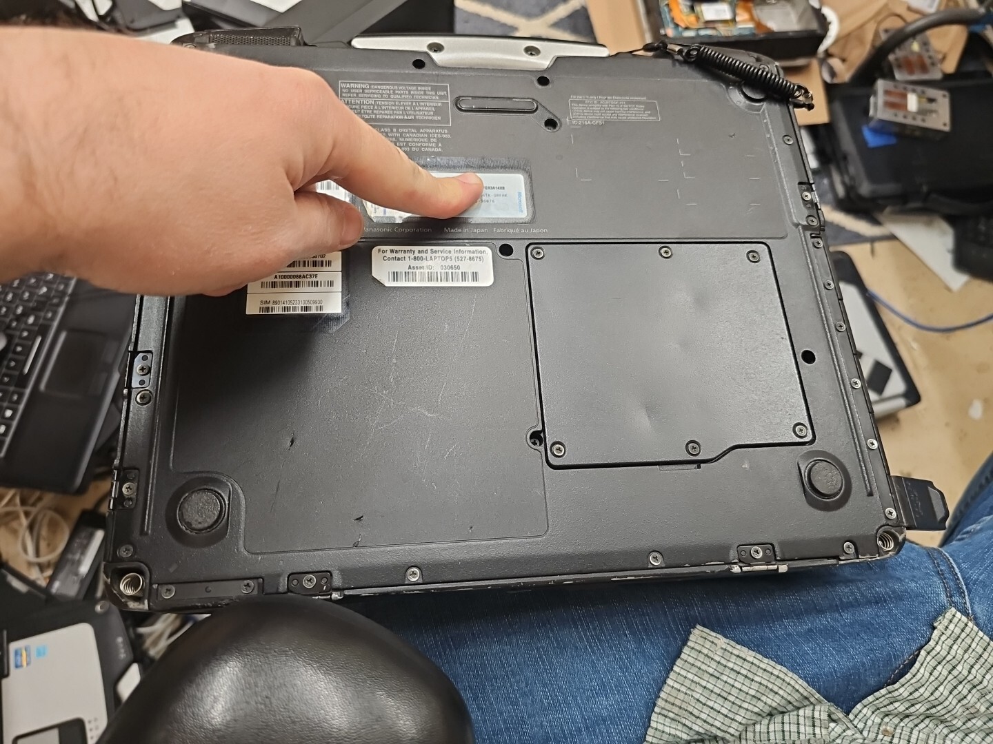 Panasonic Toughbook CF-31 MK-1 i5 520M @ 2.40GHz 8GB RAM DDR3 ( 18660HRS)