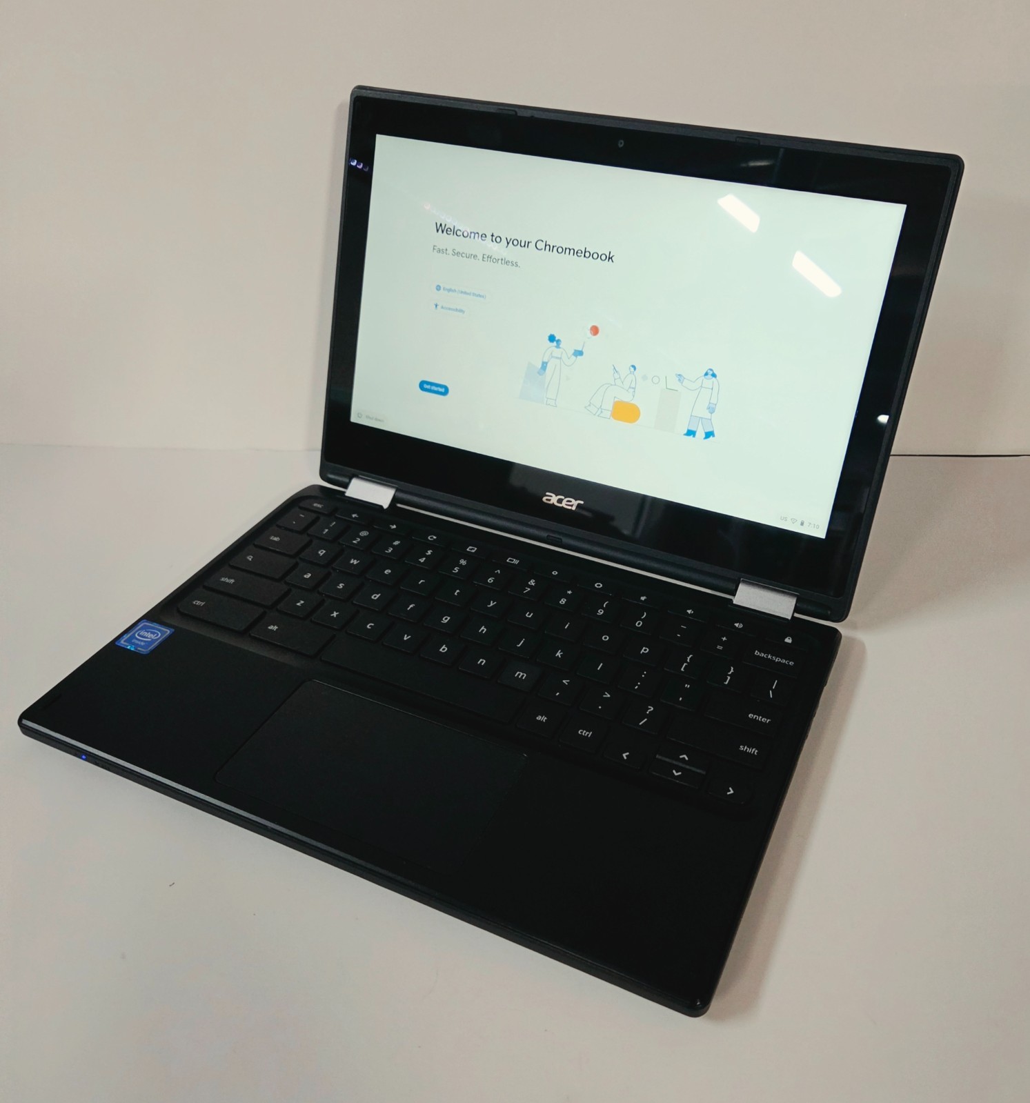 Acer C738T Chromebook 2-in-1 Touch Screen 360 Hinge 11.6″ inch. 4GB 16GB SSD