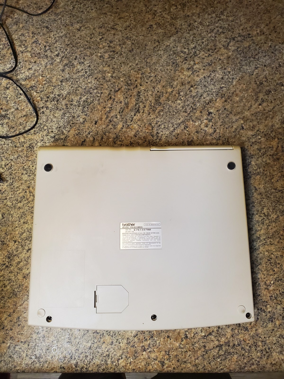 WORKING! Brother Super Power Note PN 8500MDS Word Processor Notebook