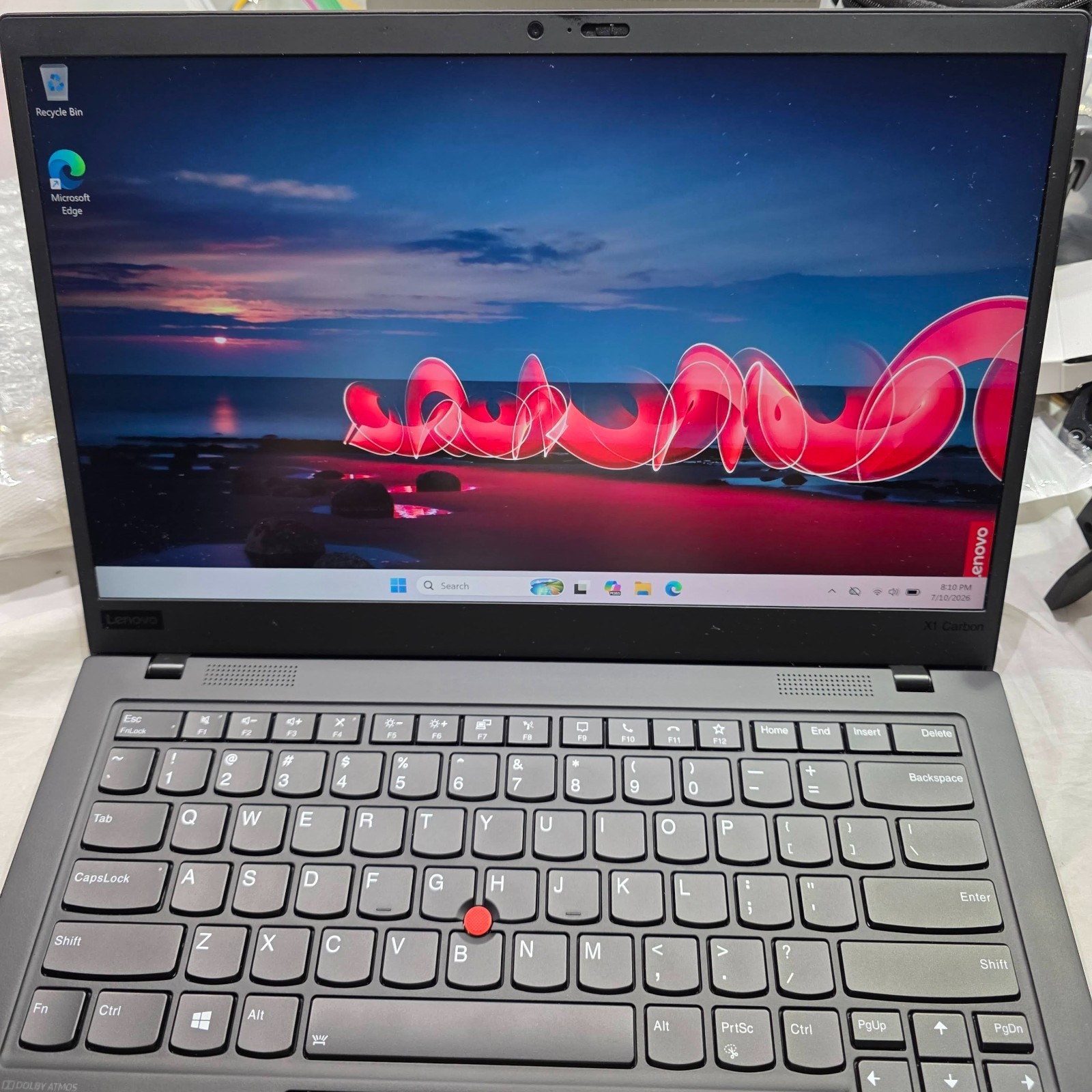 Lenovo ThinkPad X1 Carbon 8th Gen 8 14″ WQHD 1440p i7-10610U 16GB 512GB – Fast S