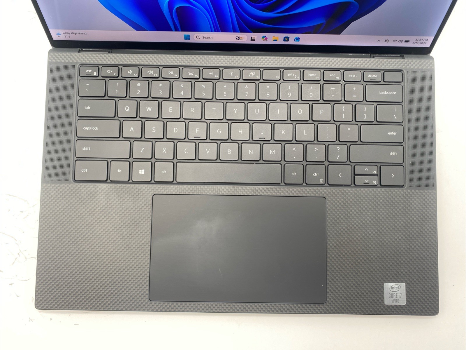 Dell Precision 5550 i7-10850H 2.7GHz 32GB RAM 512GB W11P UHD Touchscreen T1000