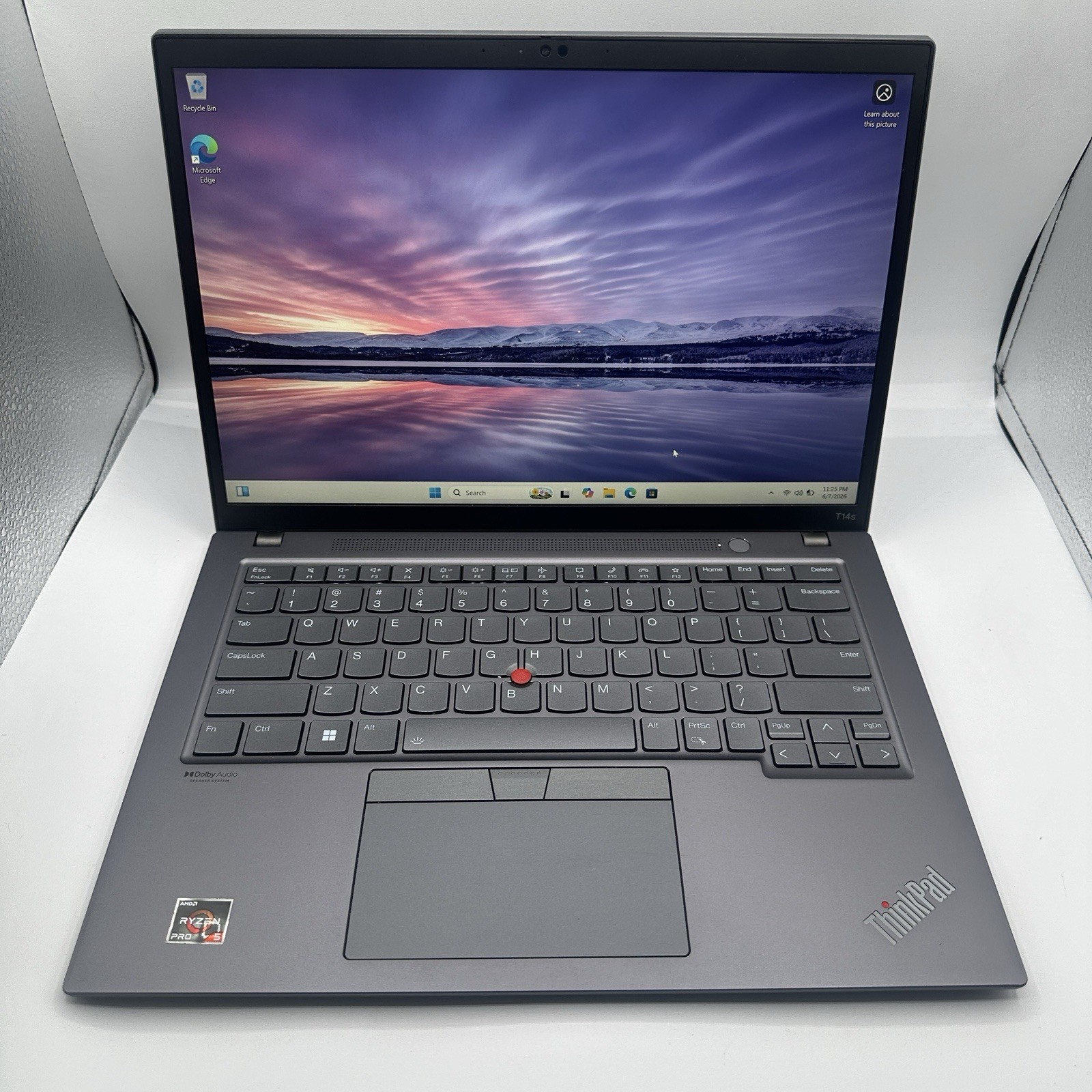 Lenovo ThinkPad T14s Gen 3 14″ Touch – Ryzen 5 Pro 6650U – 16GB RAM – 256GB SSD