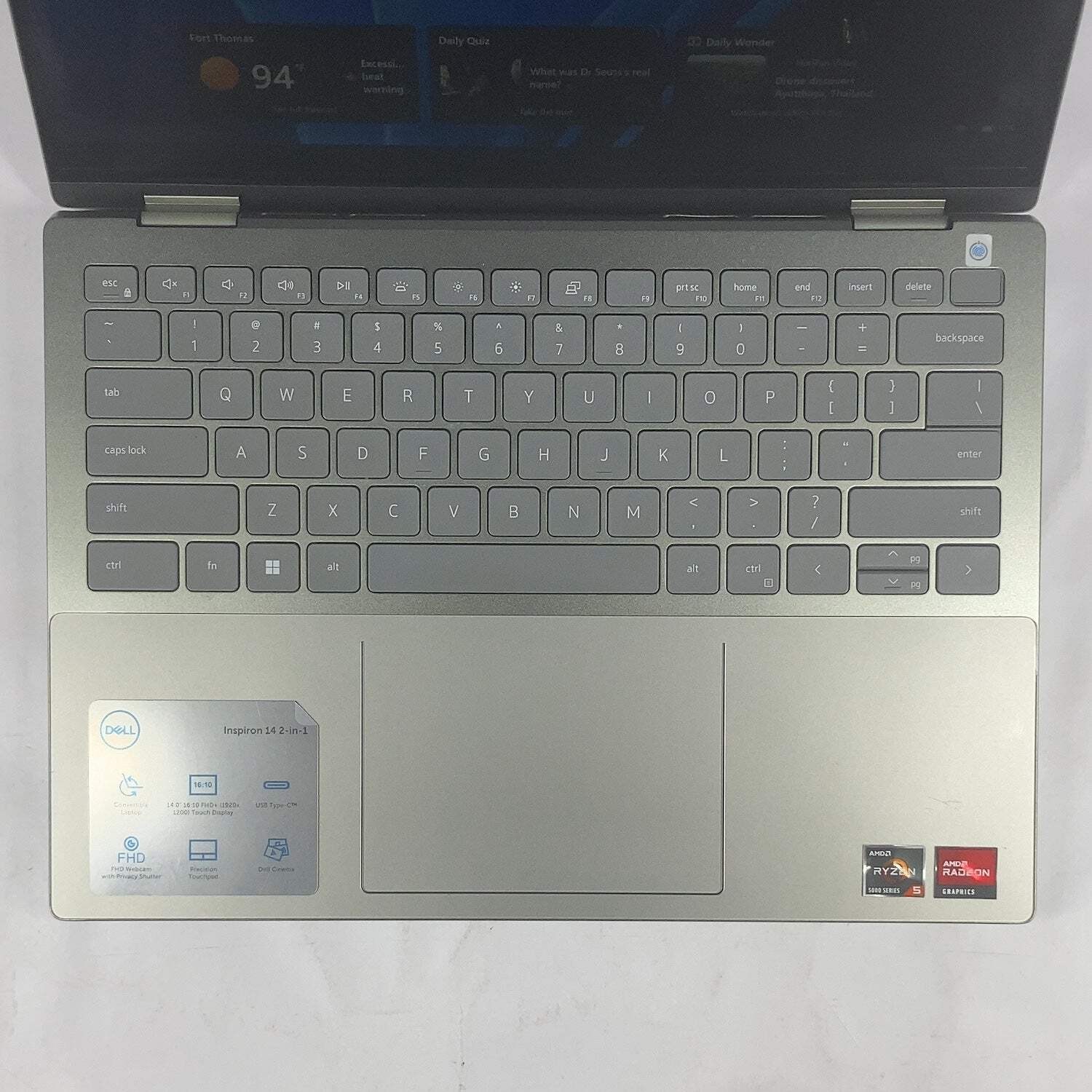 Dell Inspiron 7425 14″ Ryzen 5 5625U 2.3GHz 8GB RAM 256GB SSD FAN NOT WORKING