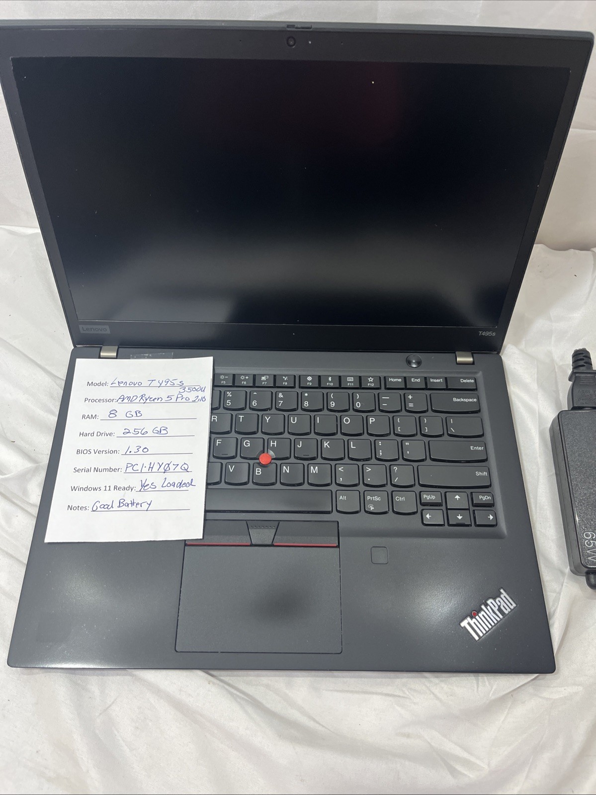 Lenovo ThinkPad T495s 14″ Ryzen 5 Pro 3500U 8GB 256GB – Very Good