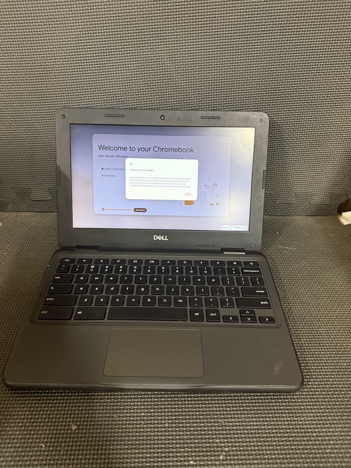 Dell Chromebook 11 3100 11.6” (32GB eMMC Intel Celeron N4000 2.6GHz 4GB RAM)…
