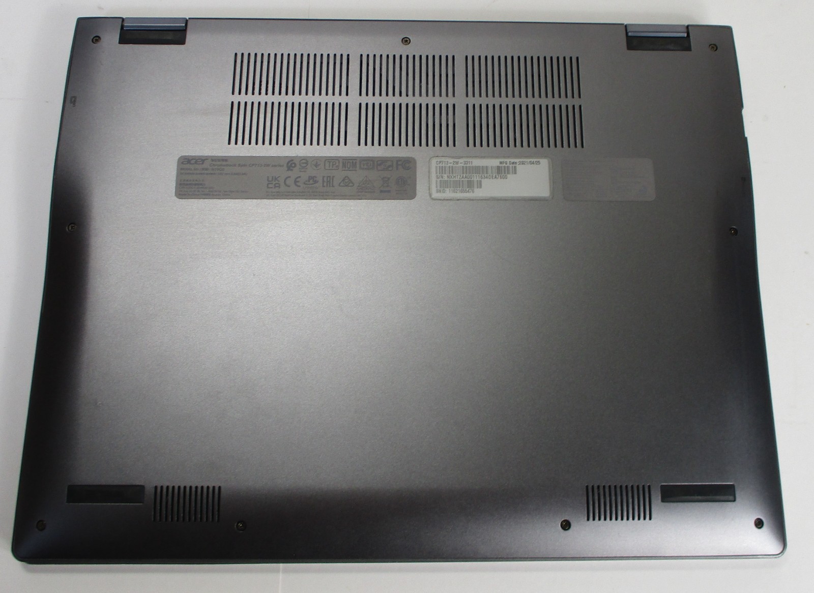 Acer Chromebook Spin 713 CP713-2W Intel i3-10th Gen CPU, 64GB SSD, 4GB Ram, PS