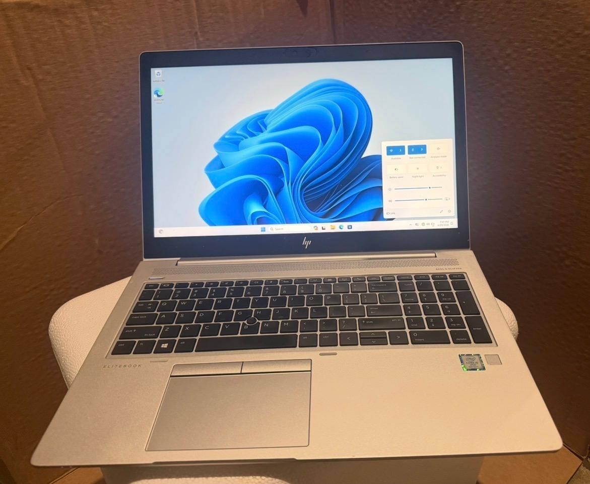 HP EliteBook 850 G5 Core i5-8350U 1.90GHz 8GB RAM 256GB WINDOWS 11 PRO, WEBCAM