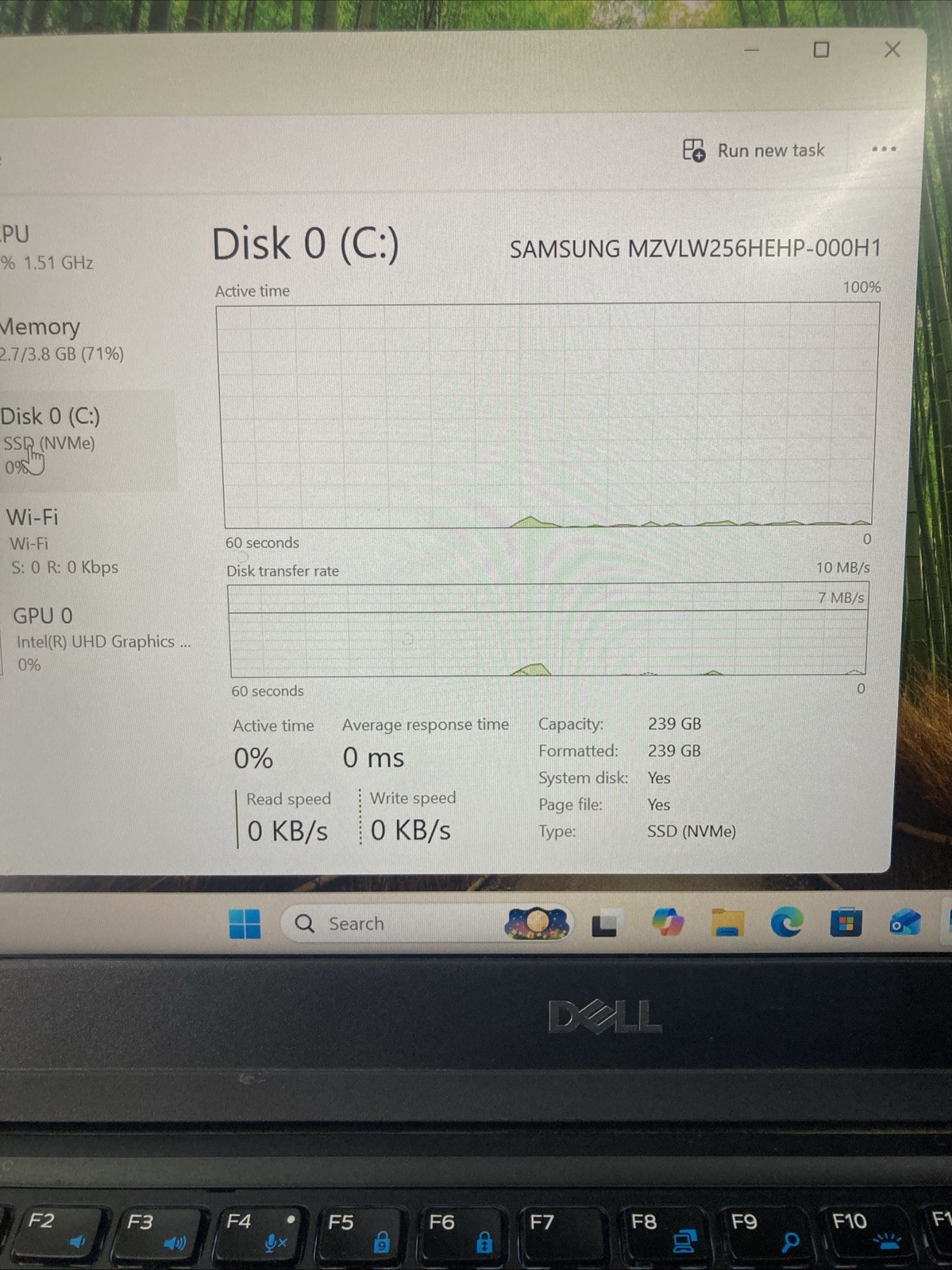 Dell Latitude 5491 Intel Core i5-8400 2.5GHz 4GB Memory 256GB SSD Win 11Pro