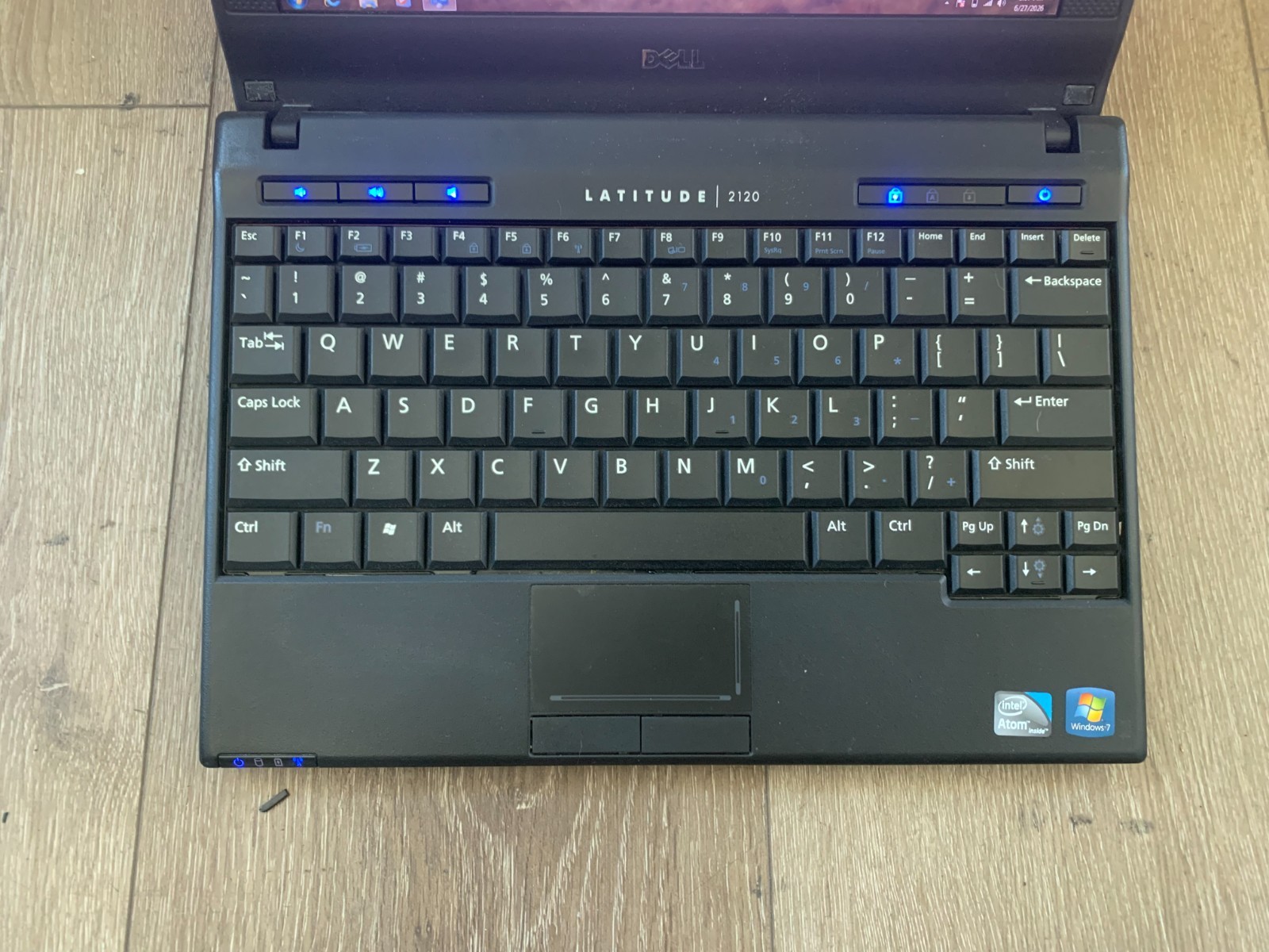 Dell Latitude 2120 12.5″ Intel Atom N455 1.66GHz 2 GB RAM 60GB HDD Win 7 Home