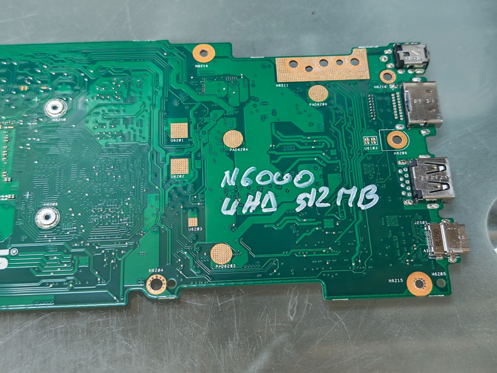 ASUS TP1400 MOTHERBOARD INTEL SILVER N6000 INTEL UHD TP1400KA MAIN BD R2.0 #