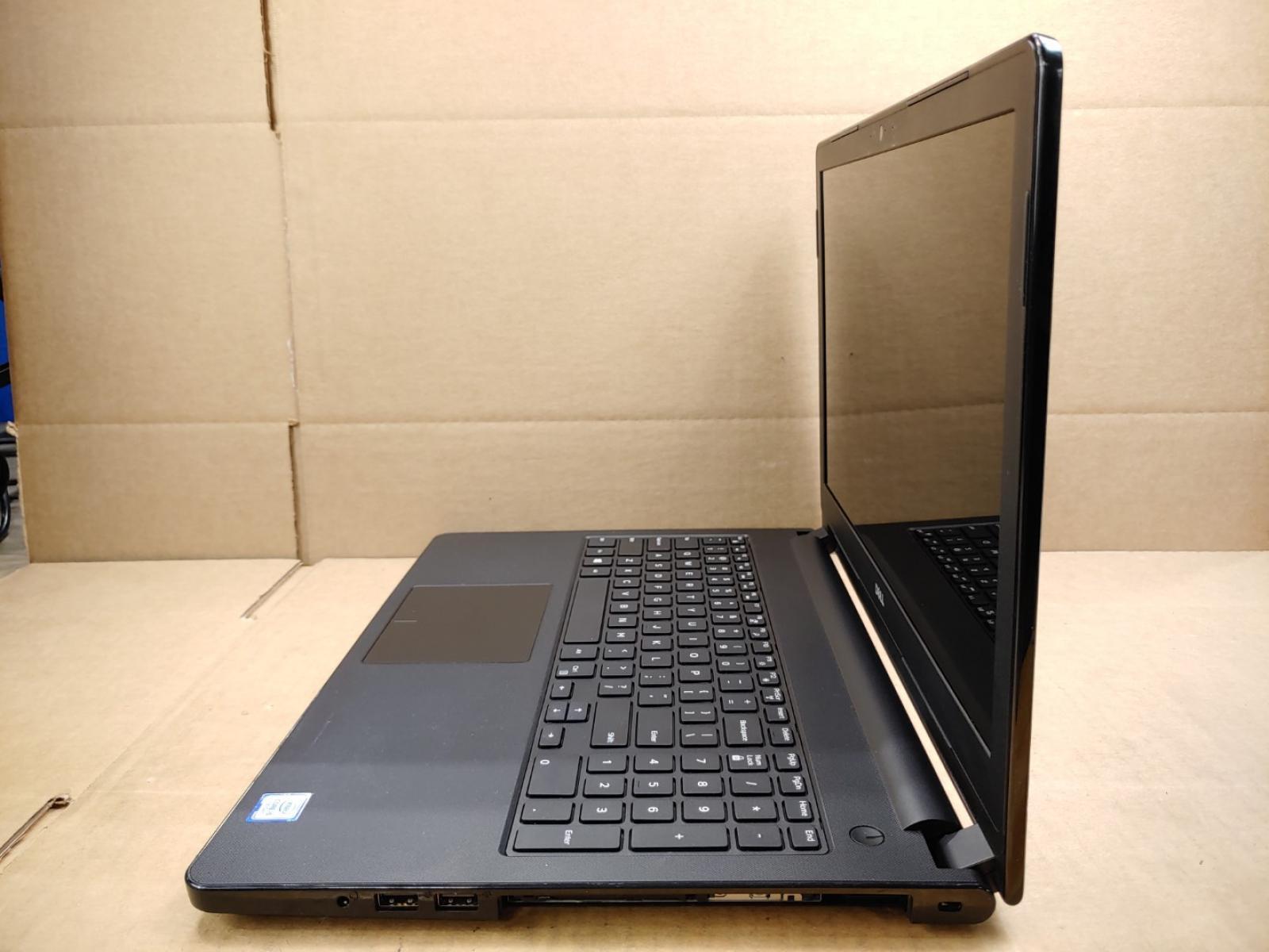 Dell Inspiron 15 5566 15.6″ i5-7200U✔*NO RAM/NO BATT/NO AC**POWERS ON SHUTS OFF*