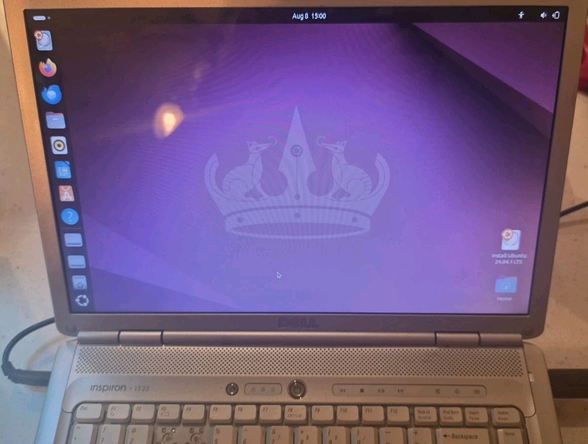 DELL INSPIRON 1525 – BOOTS TO BIOS – INTEL CORE 2 DUO – 2GB RAM – READ DESC