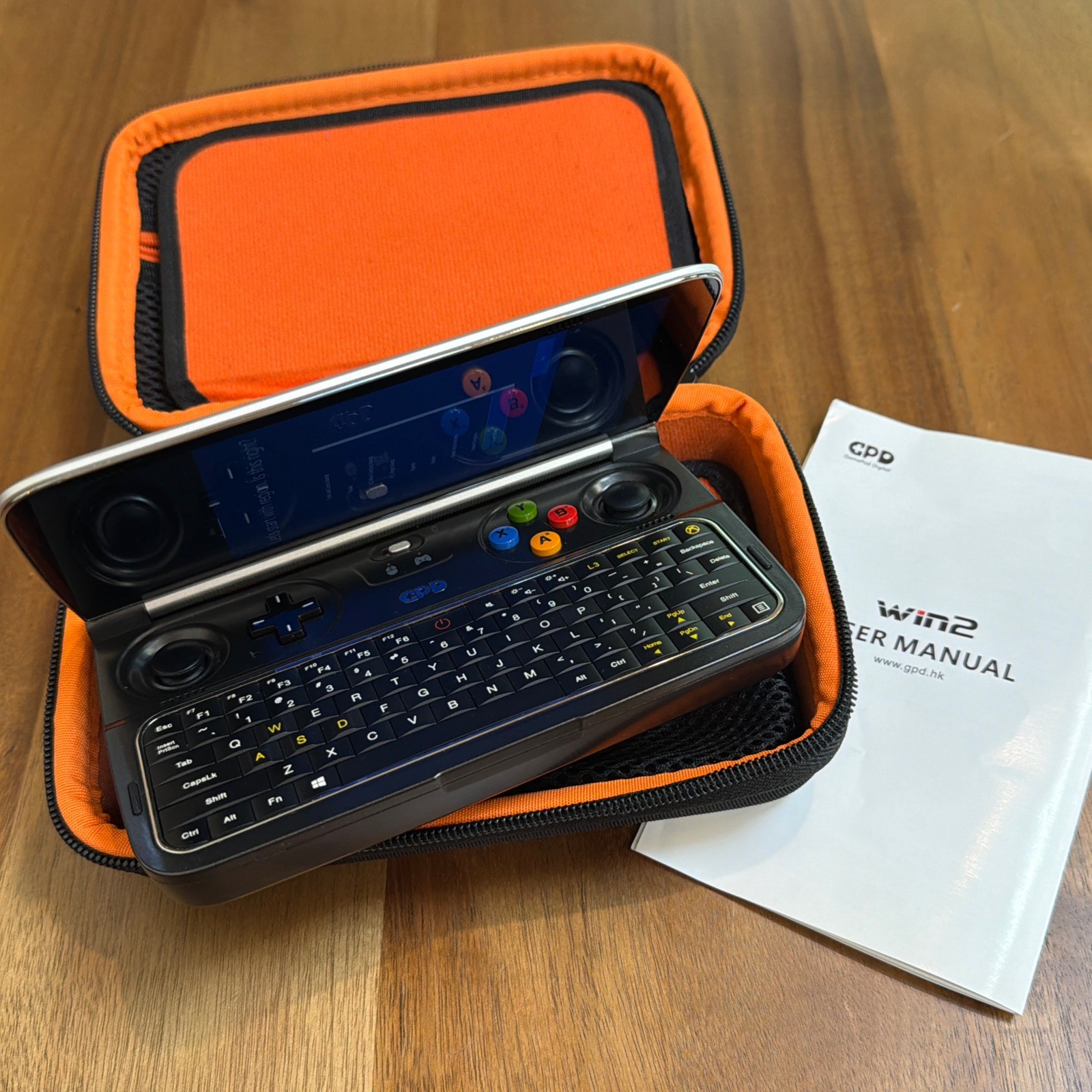 GPD Win 2 Handheld Gaming PC 512GB SSD Windows 10/11 Pocket Laptop w/case