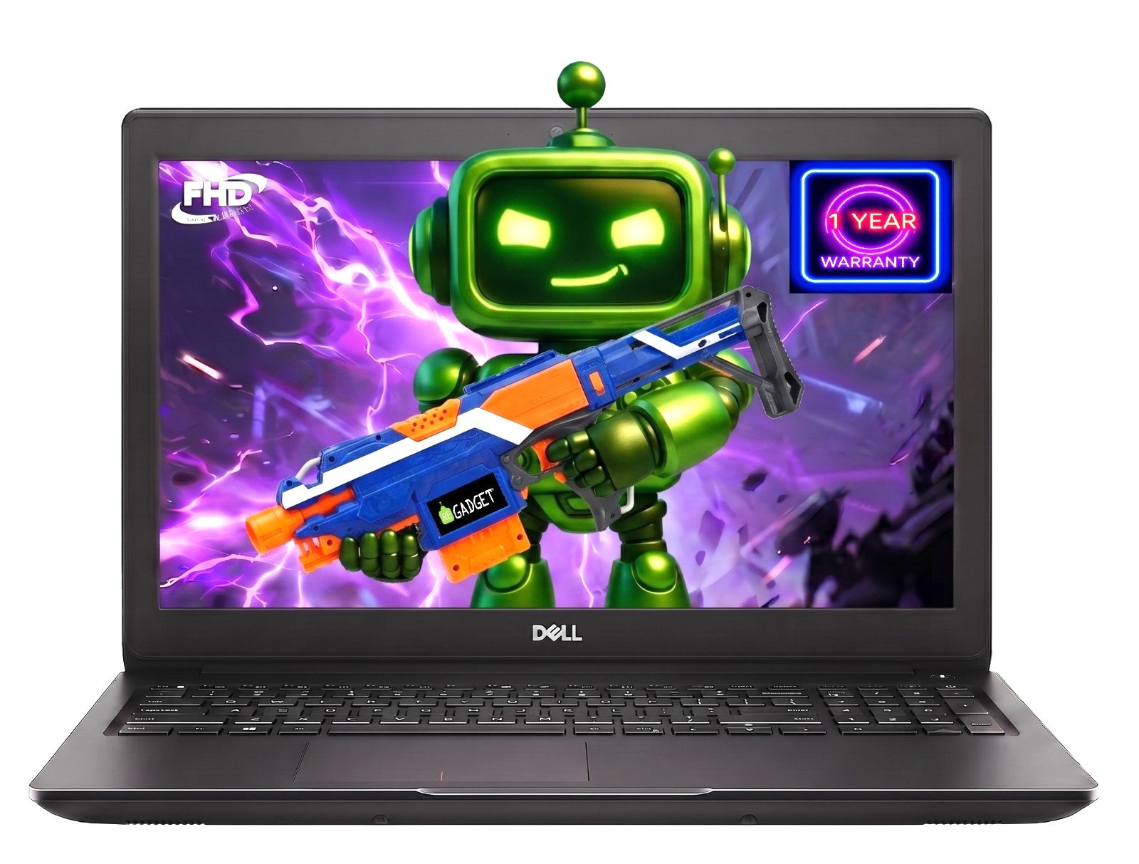 15.6″ Dell Latitude Laptop PC: 8th gen i5 Quad Core! FHD 1080P! Windows 11 Pro!