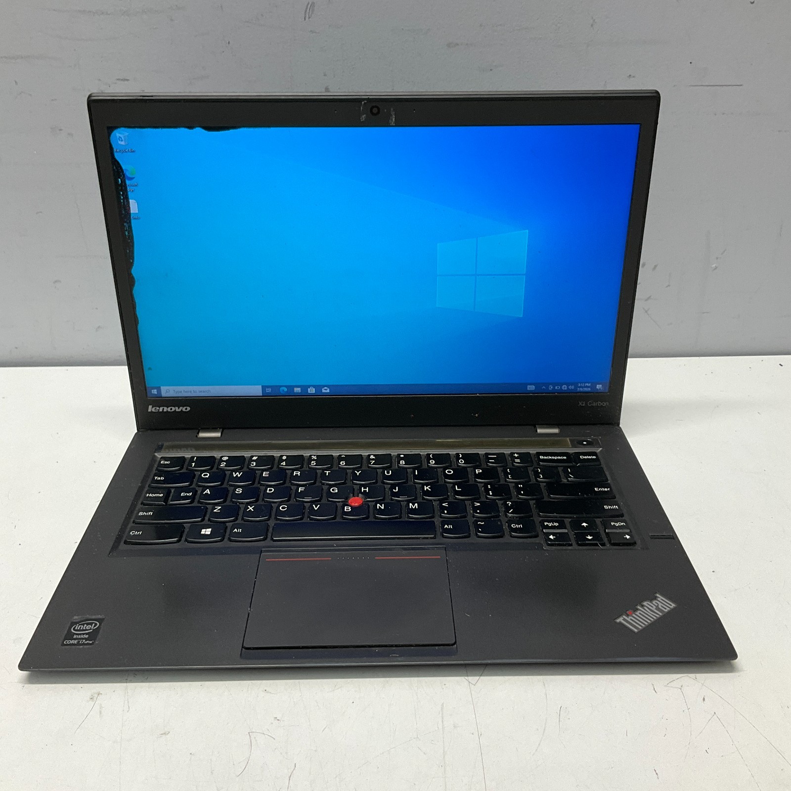 Thinkpad X1 Carbon 2nd Gen i7-4600U 2.69GHz Laptop 8GB RAM 256GB SSD Win 10 READ