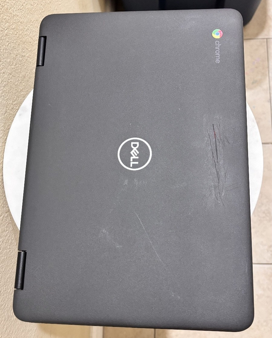 Dell Chromebook 3100 2-in-1 Touchscreen Laptop Tested Working Good Condition No
