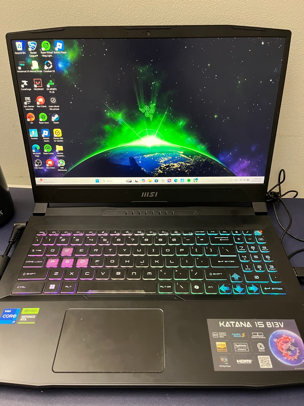 *SALE* MSI Katana 15 15.6 inch (1TB SSD, Intel Core i7 13620H, 1.8GHz, 16GB RAM)