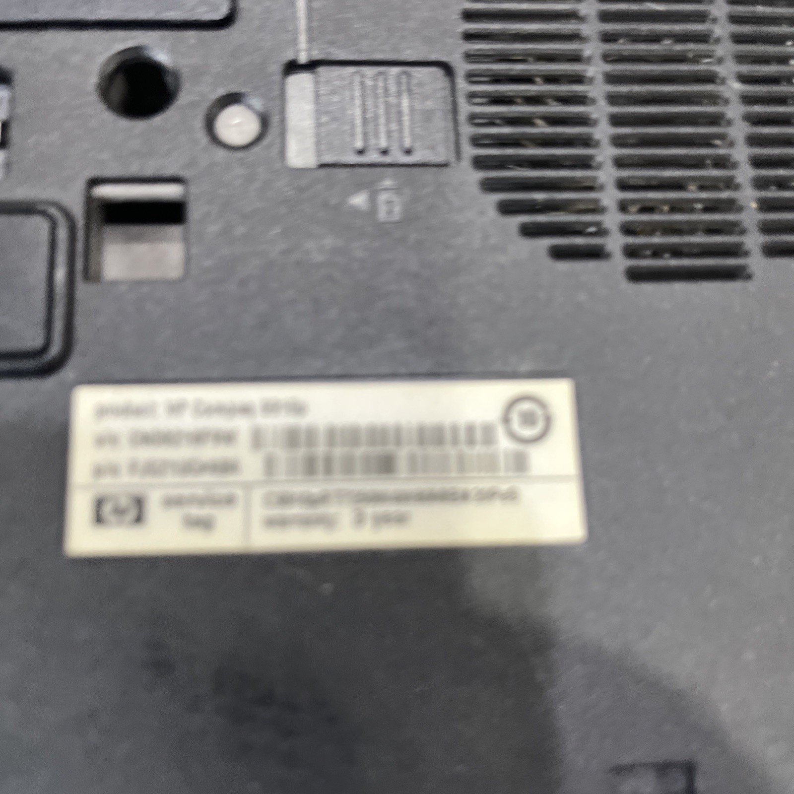 2 HP Laptops, Untested/no Cords. C COMPAQ 6910p @ HP RTL8723BE1T1R. #1523