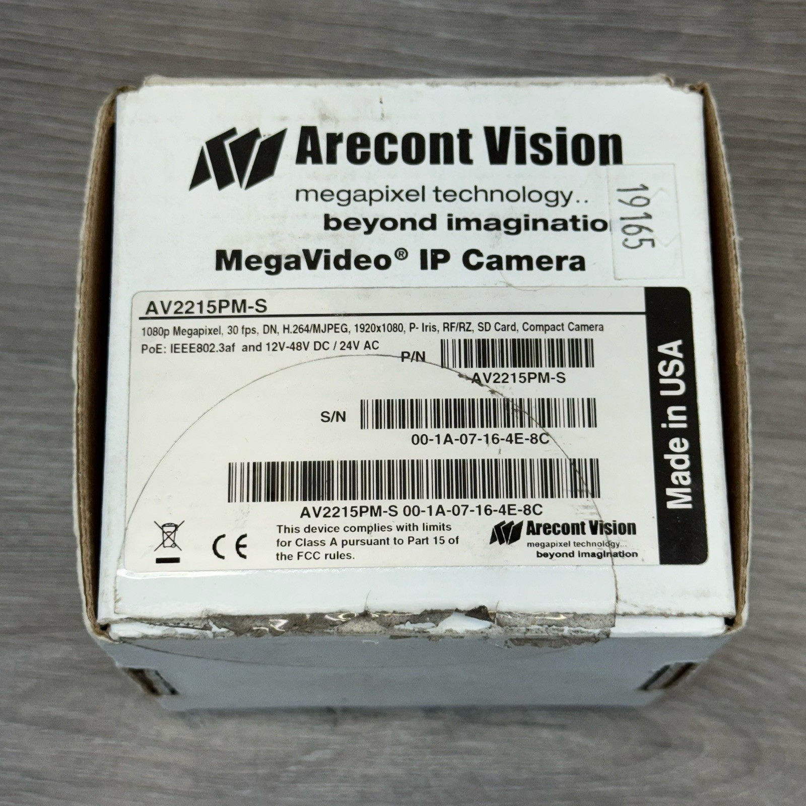 Arecont Vision AV2215PM-S MegaVideo 2 MP Camera