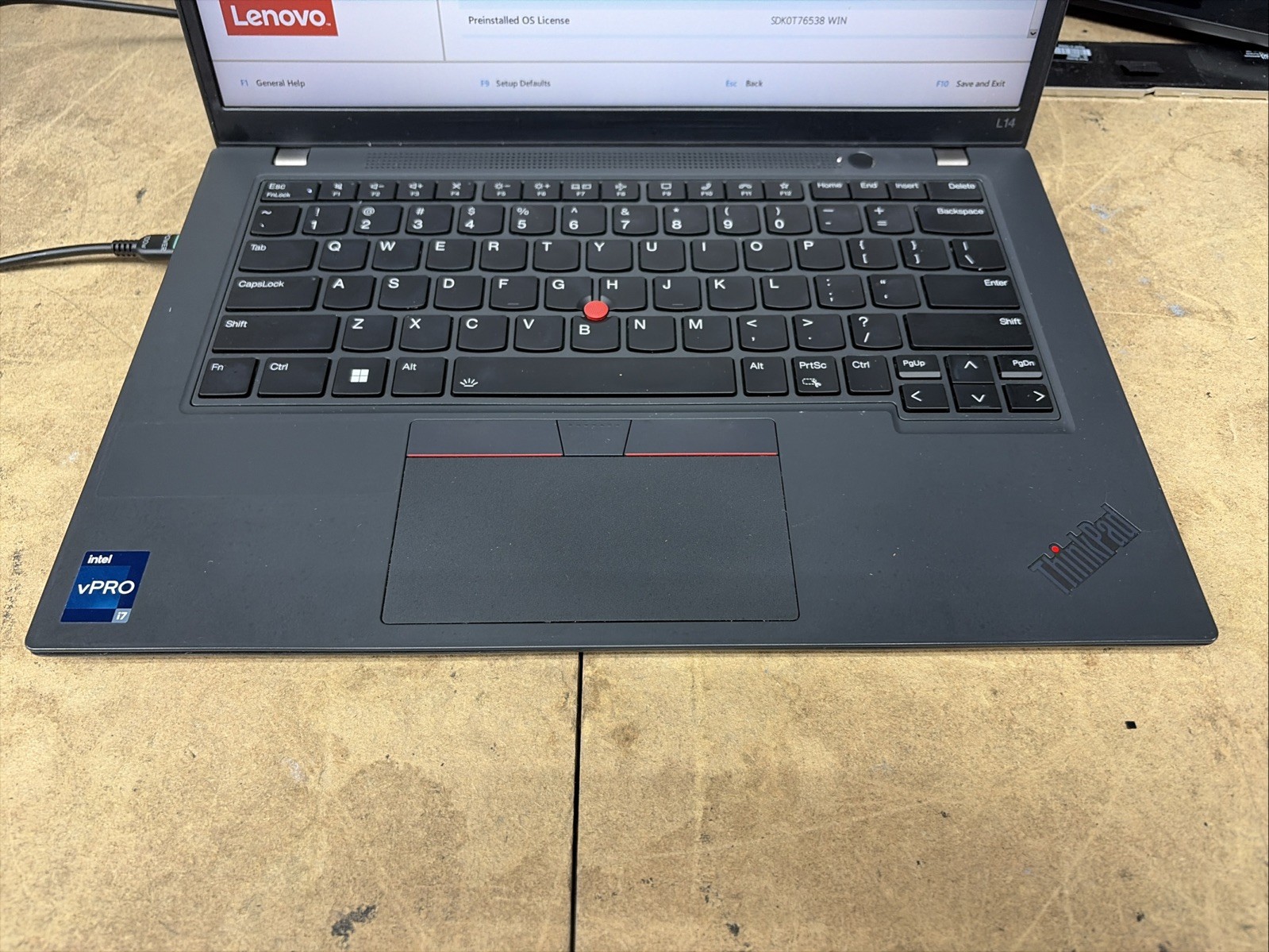 Lenovo ThinkPad L14 Gen 3 14″ FHD Touch i7-1265U 16GB RAM 512GB SSD No OS