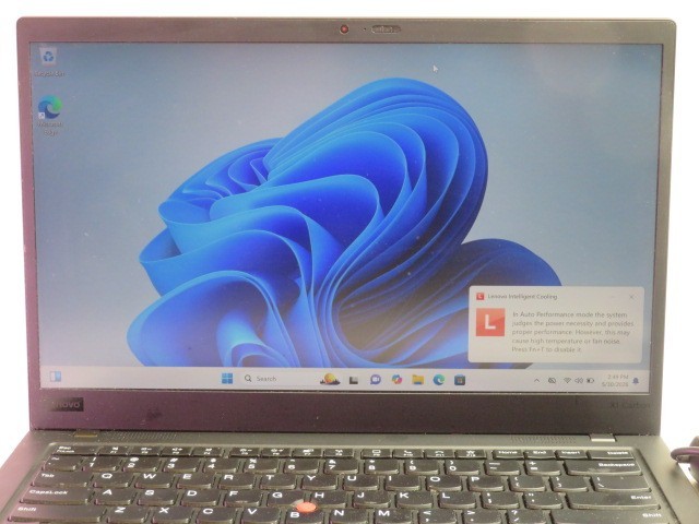 LENOVO THINKPAD X1 CARBON GEN 8 i7-10610U 16GB RAM 512GB NVMe W11PRO **READ