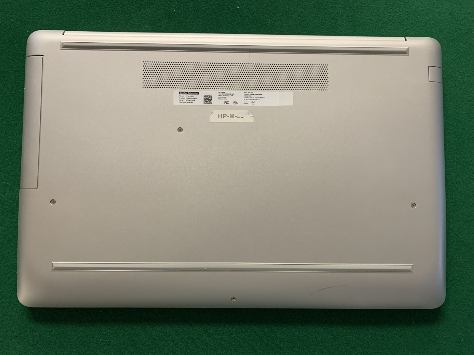 hp notebook-17-by1953cl i5-8265 1.60GHz 16GB 256GB – Windows 11