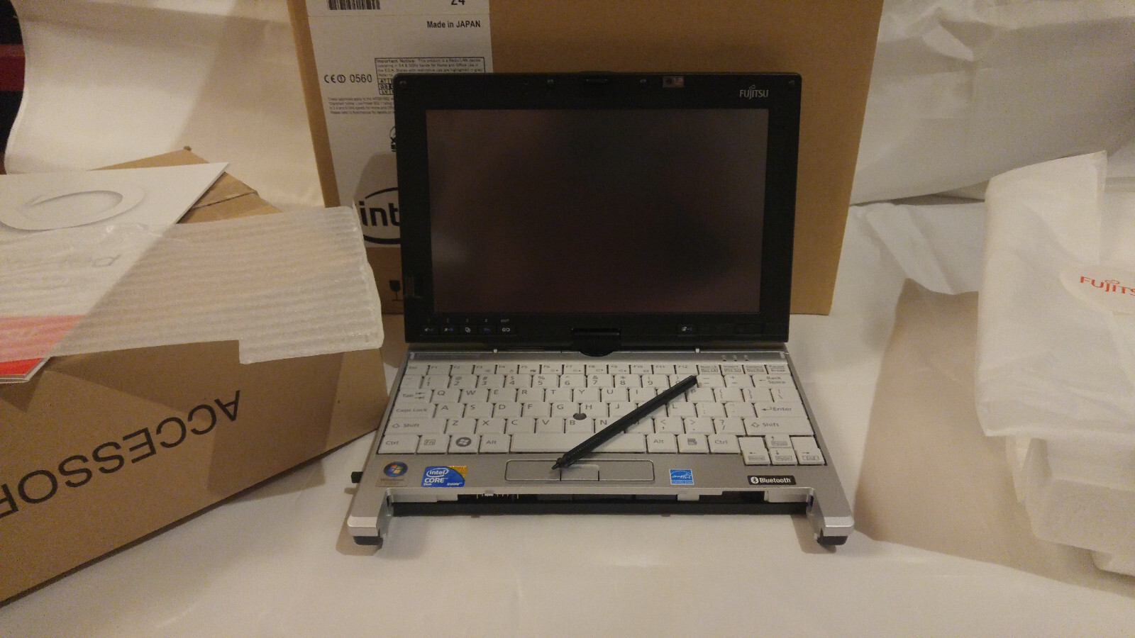 New Old Stock Vintage Fujitsu Lifebook P1630 UMPC Laptop Retro Computer