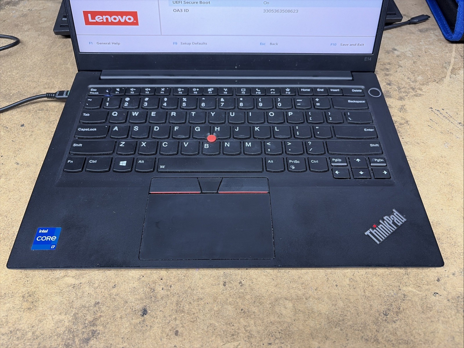 Lenovo ThinkPad E14 Gen 2 14″ FHD i7-1165G7 8GB RAM 512GB SSD No OS