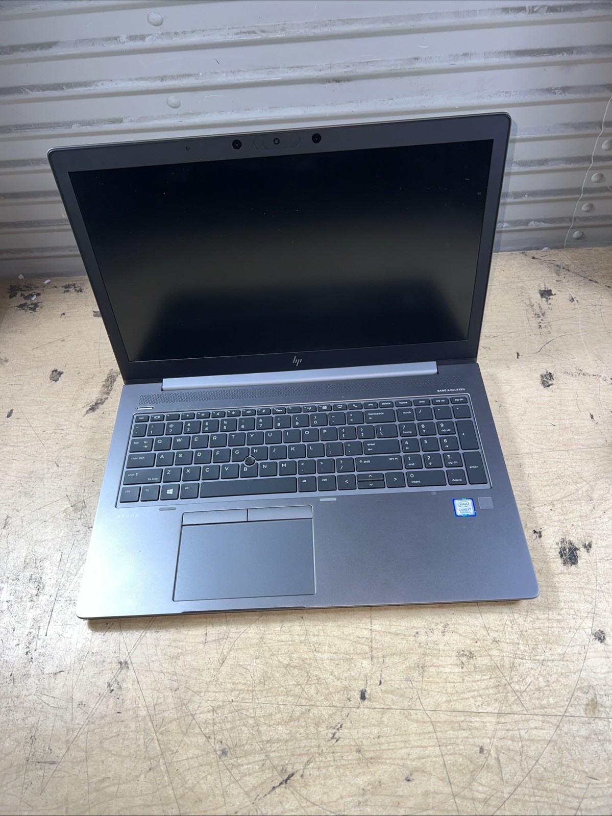 HP ZBOOK 15U G6 INTEL CORE I7-8565U 1.80GHZ 4GB RAM **BIOS L0CKED **NO HD