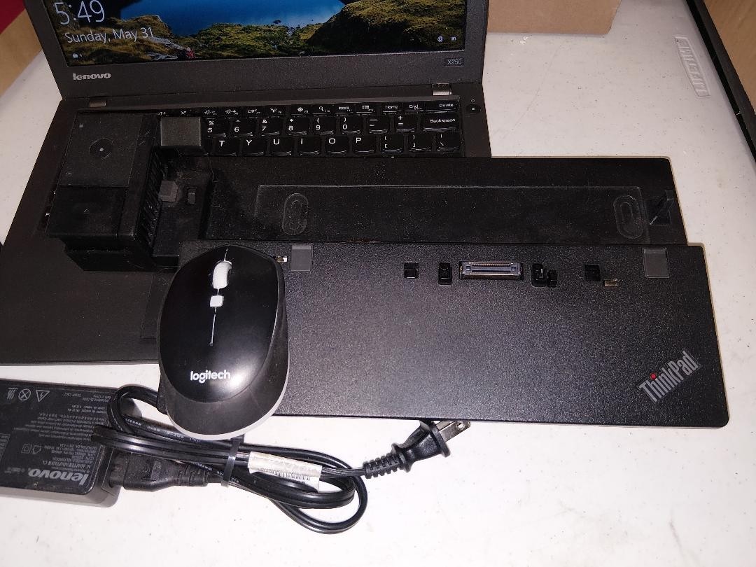 IBM LAPTOP COMPUTER LENOVO X250 USED WORKING READ DESCRIPTION