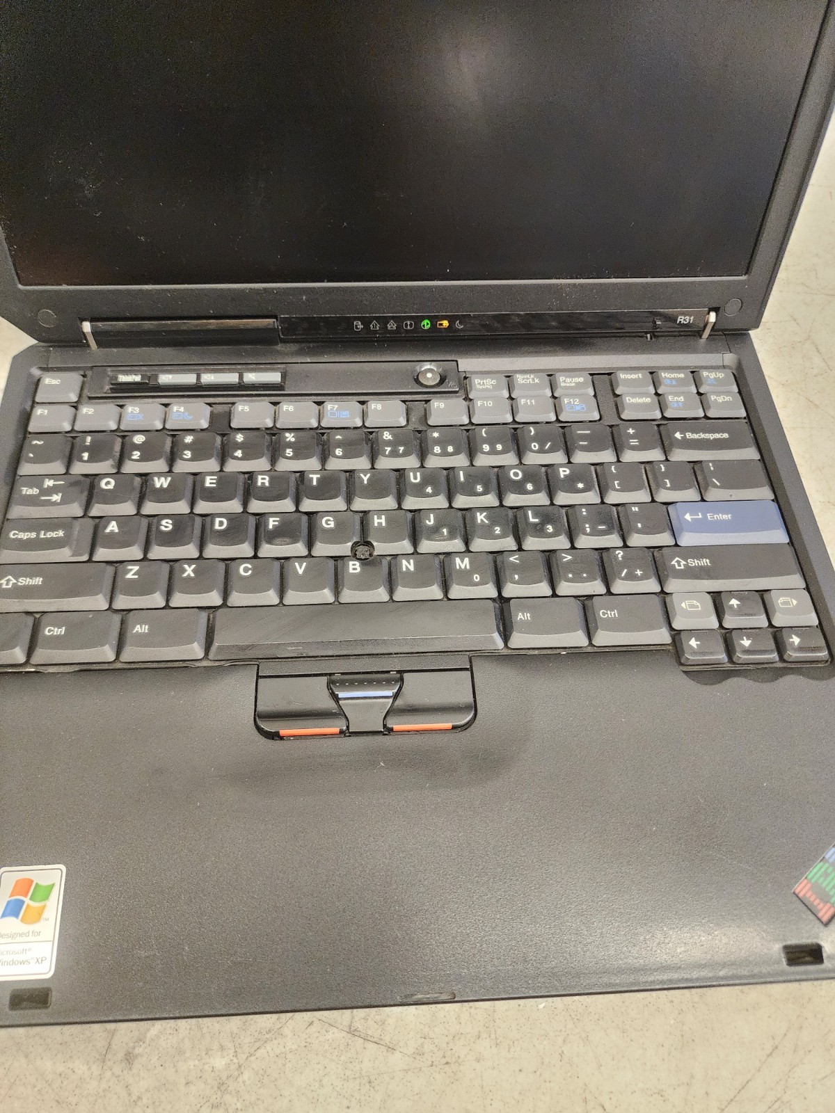 IBM Thinkpad Type 2652 A31 Windows 2000 Professional 1-2CPU -POWERS ON For Parts