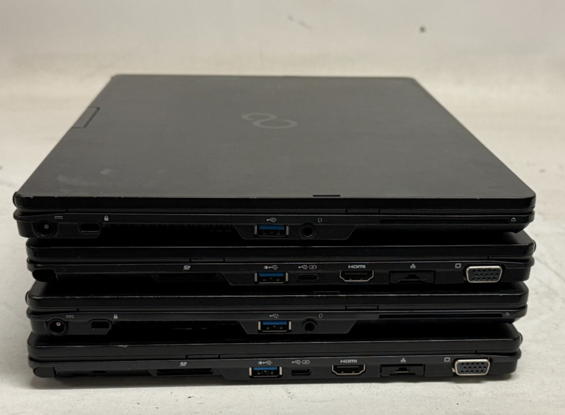 Fujitsu Lifebook T937/T938 13.3″ (Mixed CPU – 8/16GB RAM – NO OS/HDD) – Lot of 4