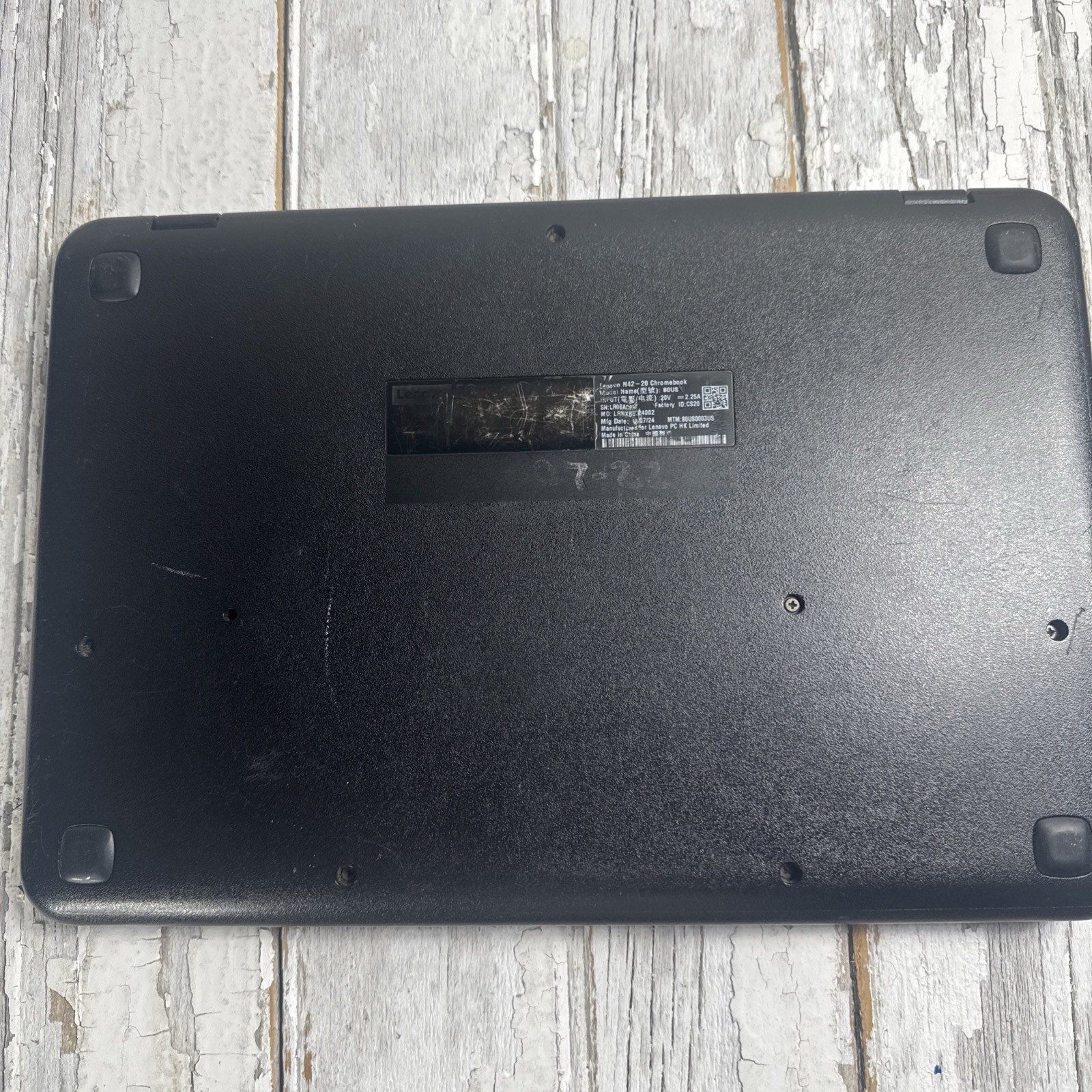 Lot of 2 Lenovo N42-20 Chromebook 11.6” Intel Celeron Parts Repair Untested