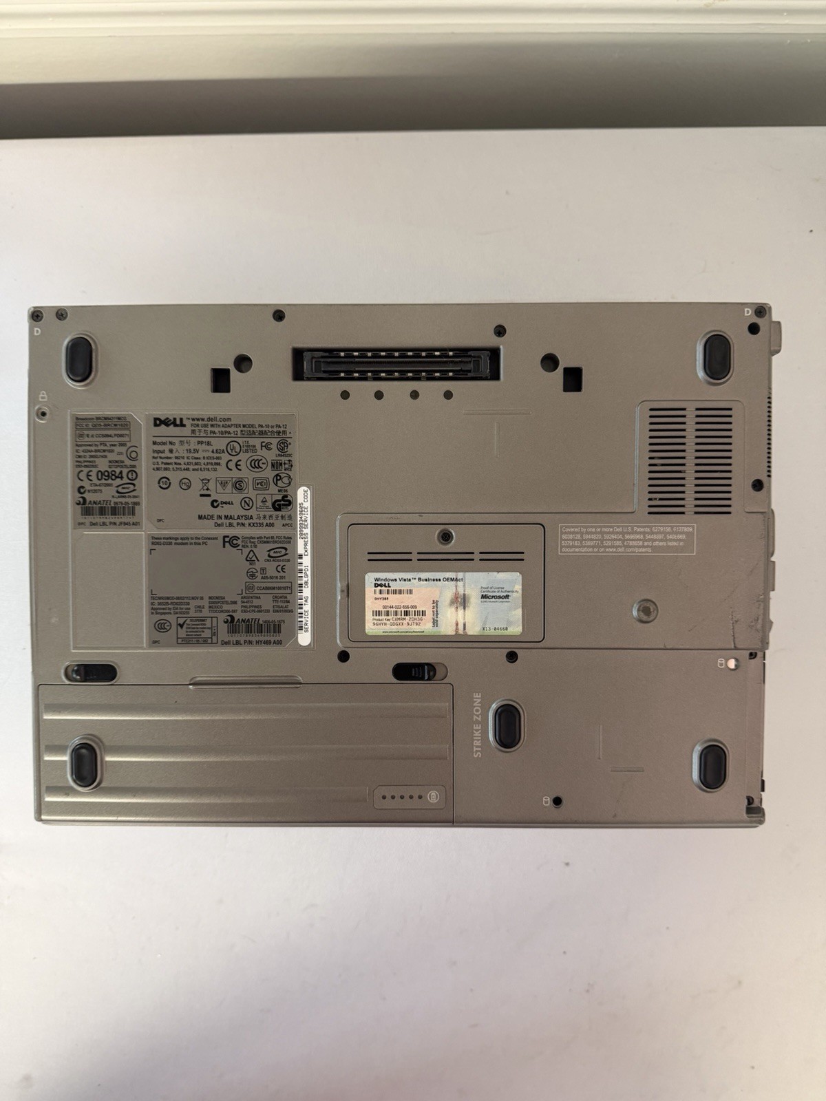 Dell Latitude D630 Laptop – Good Screen – Intel Duo 06FD – RAM 2 GB – Read Des