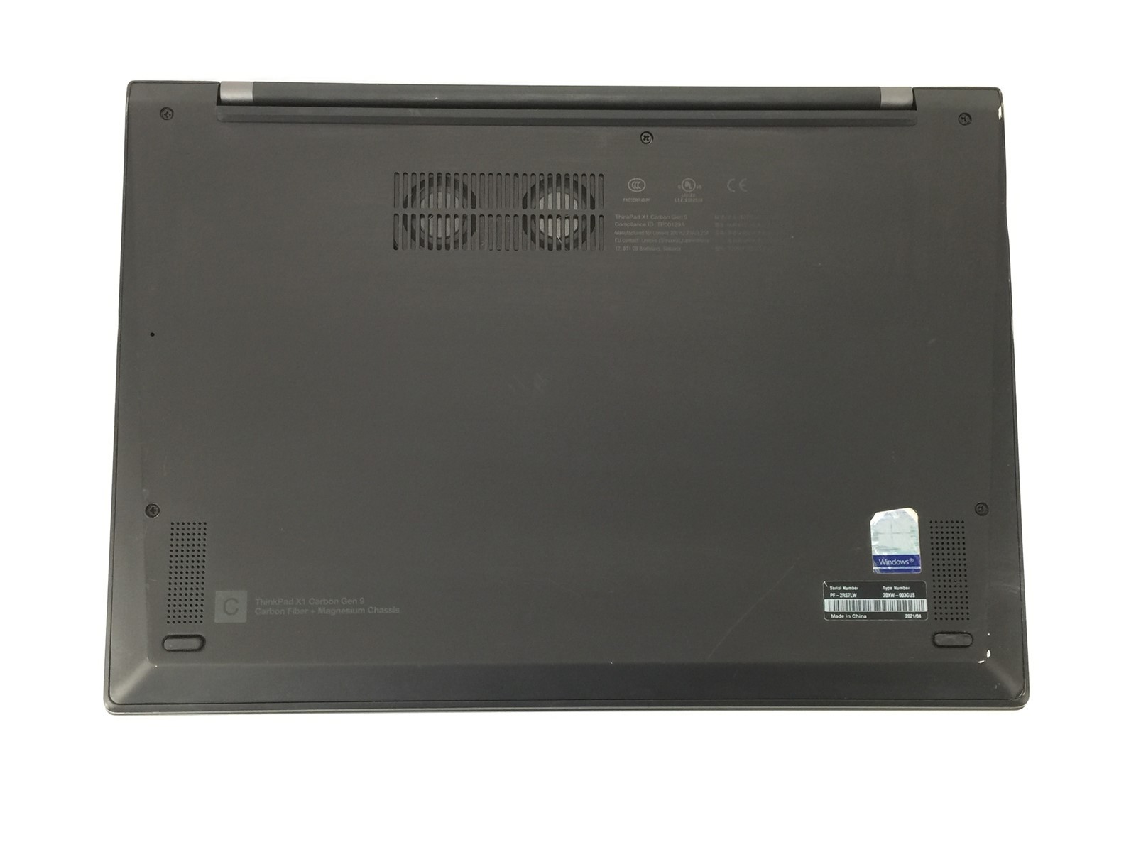 Lenovo ThinkPad X1 Carbon Gen 9 i7-1185G7 4.80GHz 16GB RAM 256GB SSD Win 11 Pro