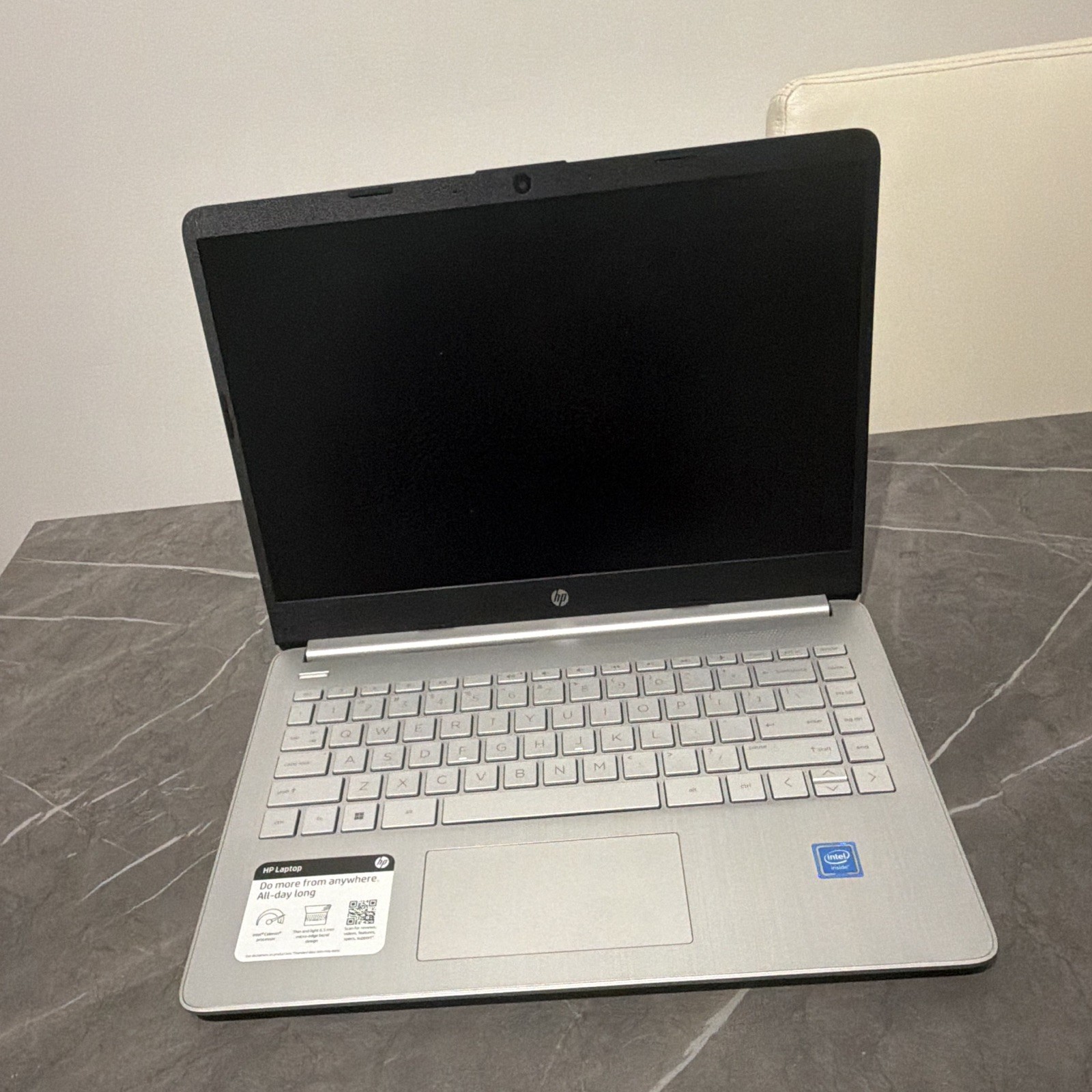 HP Notebook 14in Intel Celeron 1.10GHz 4GB RAM Windows 11 Home Silver